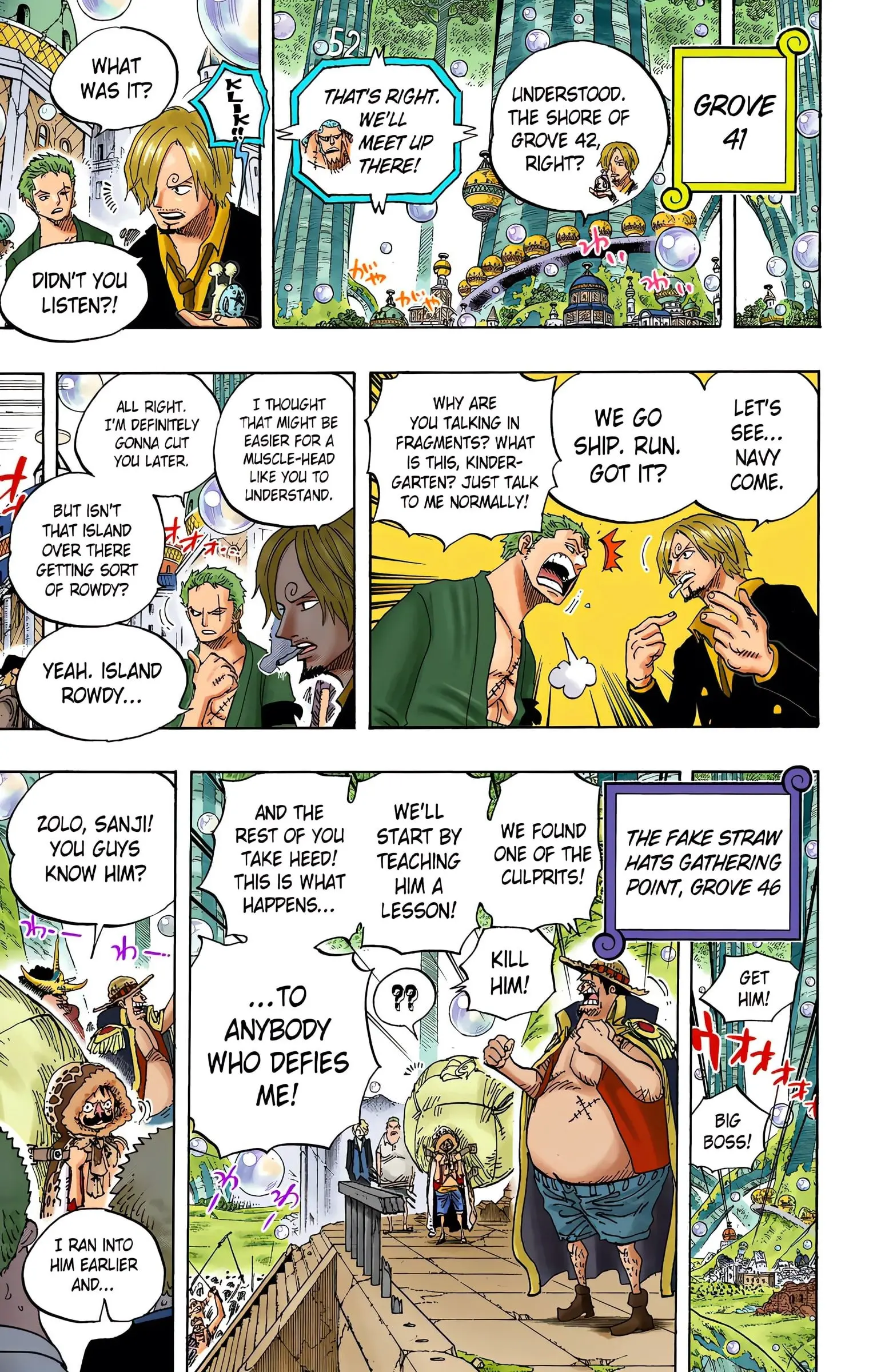 One Piece Colored, chapter 601, page 3
