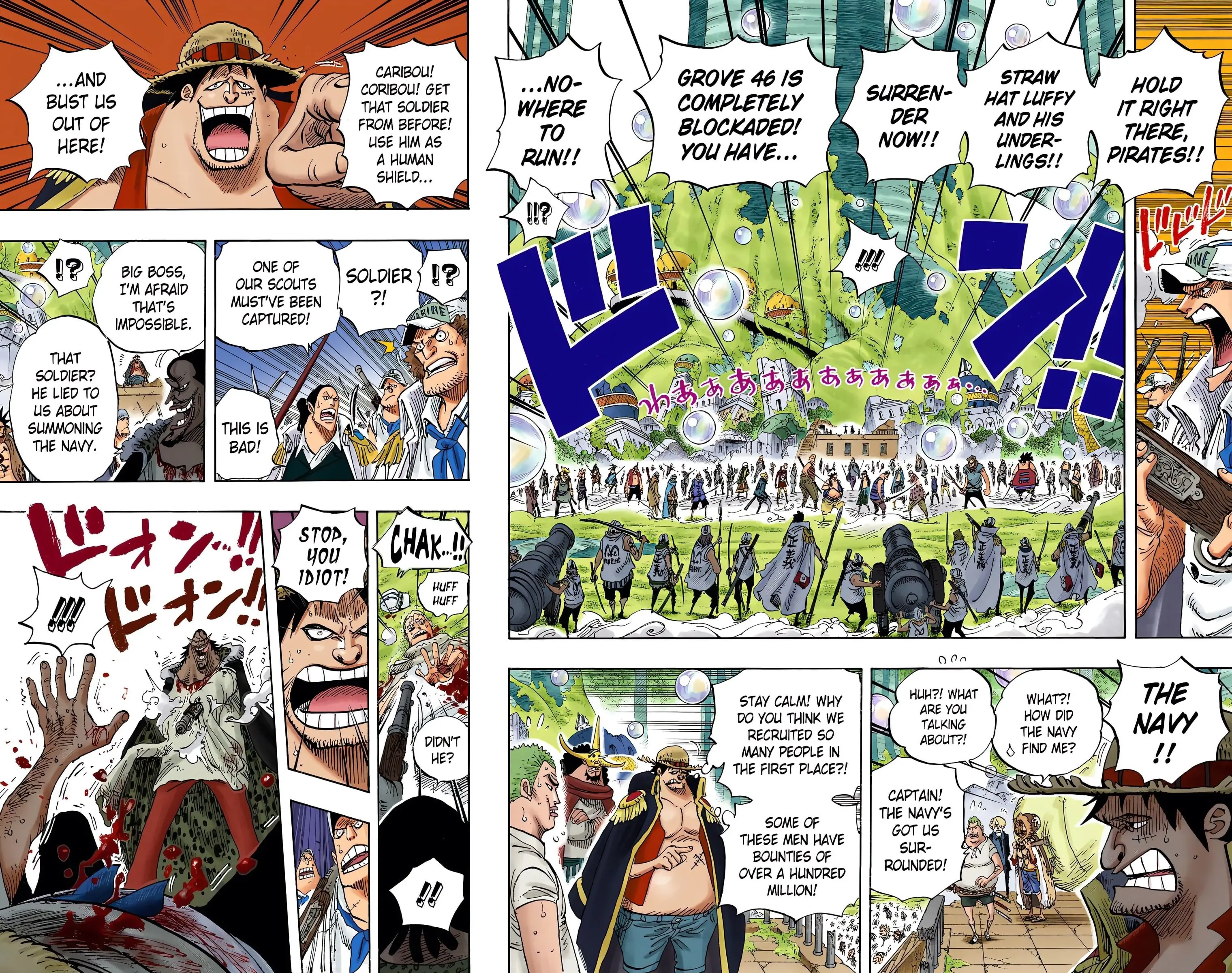 One Piece Colored, chapter 601, page 4