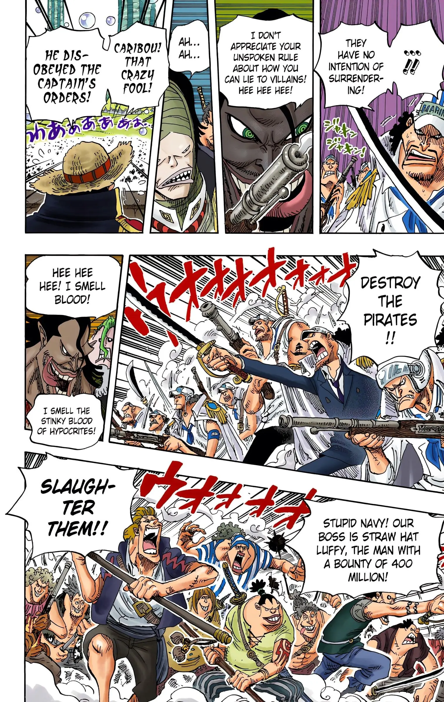 One Piece Colored, chapter 601, page 5