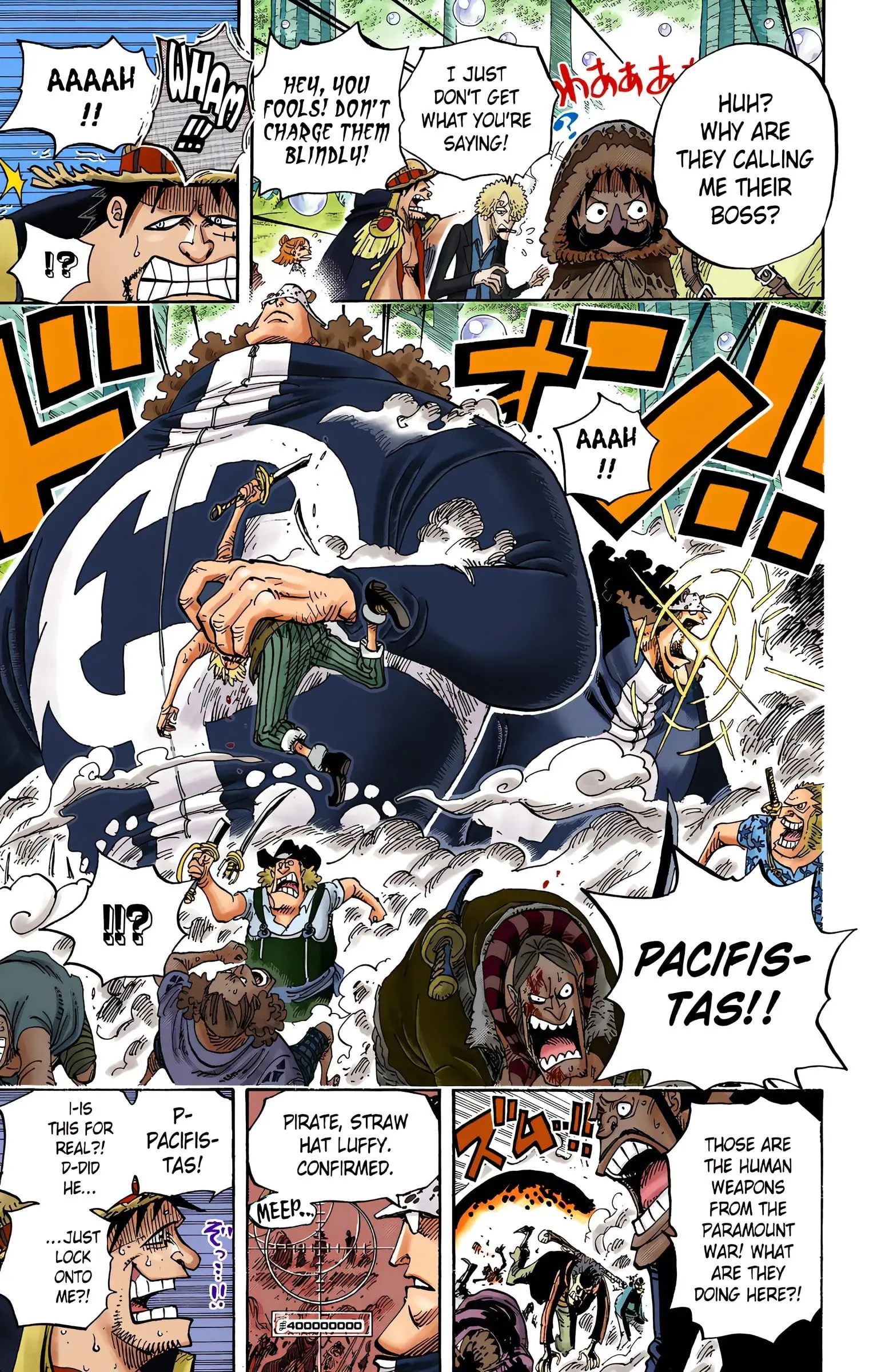 One Piece Colored, chapter 601, page 6