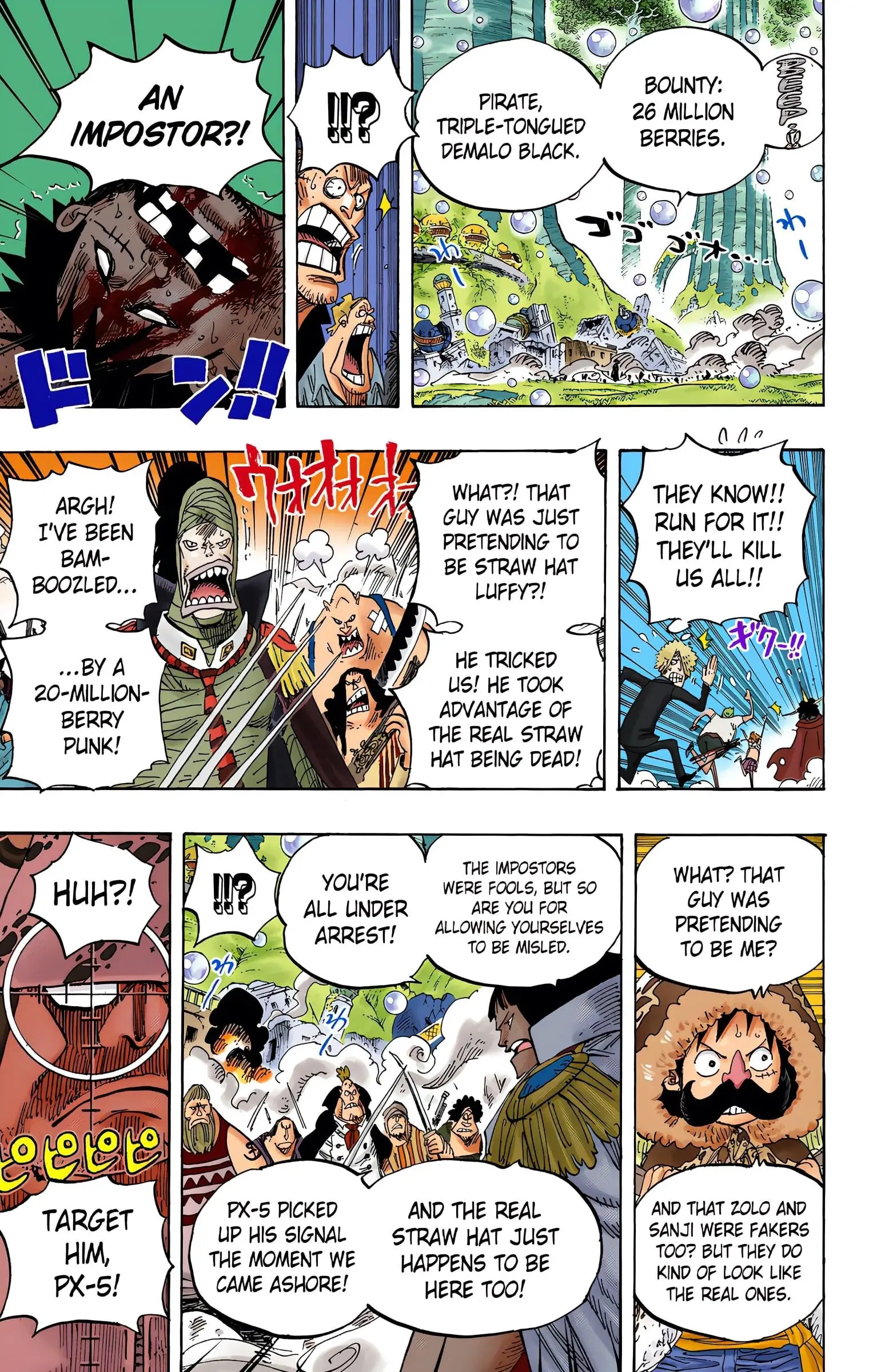 One Piece Colored, chapter 601, page 10
