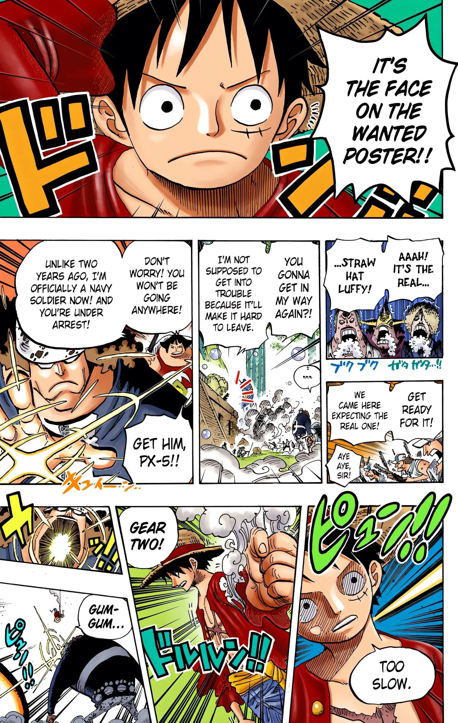 One Piece Colored, chapter 601, page 12