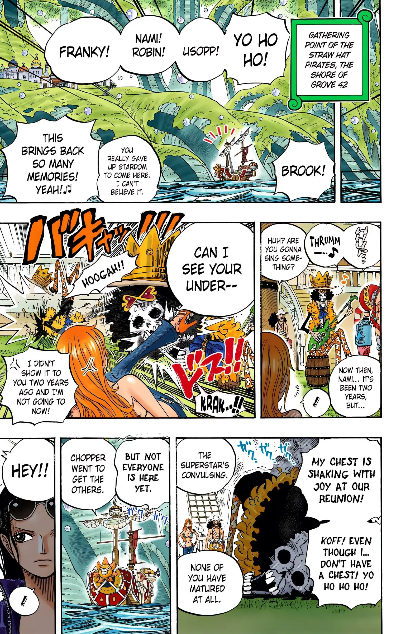 One Piece Colored, chapter 602, page 5