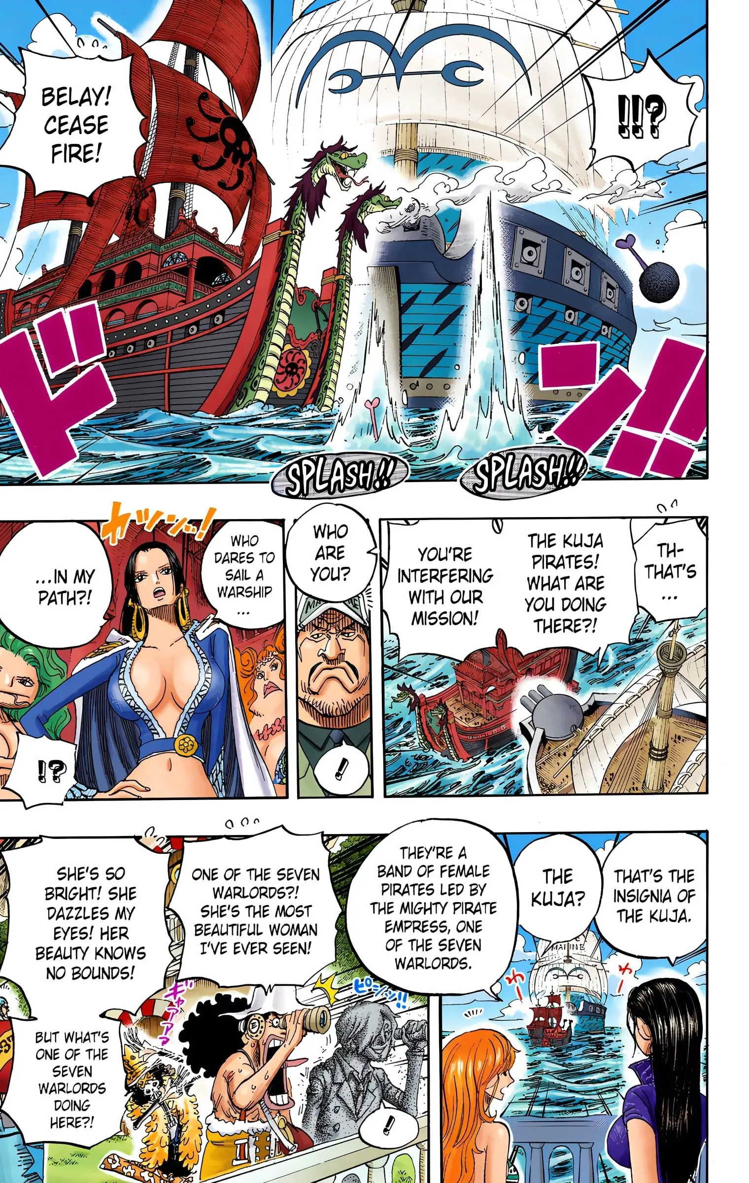 One Piece Colored, chapter 602, page 8