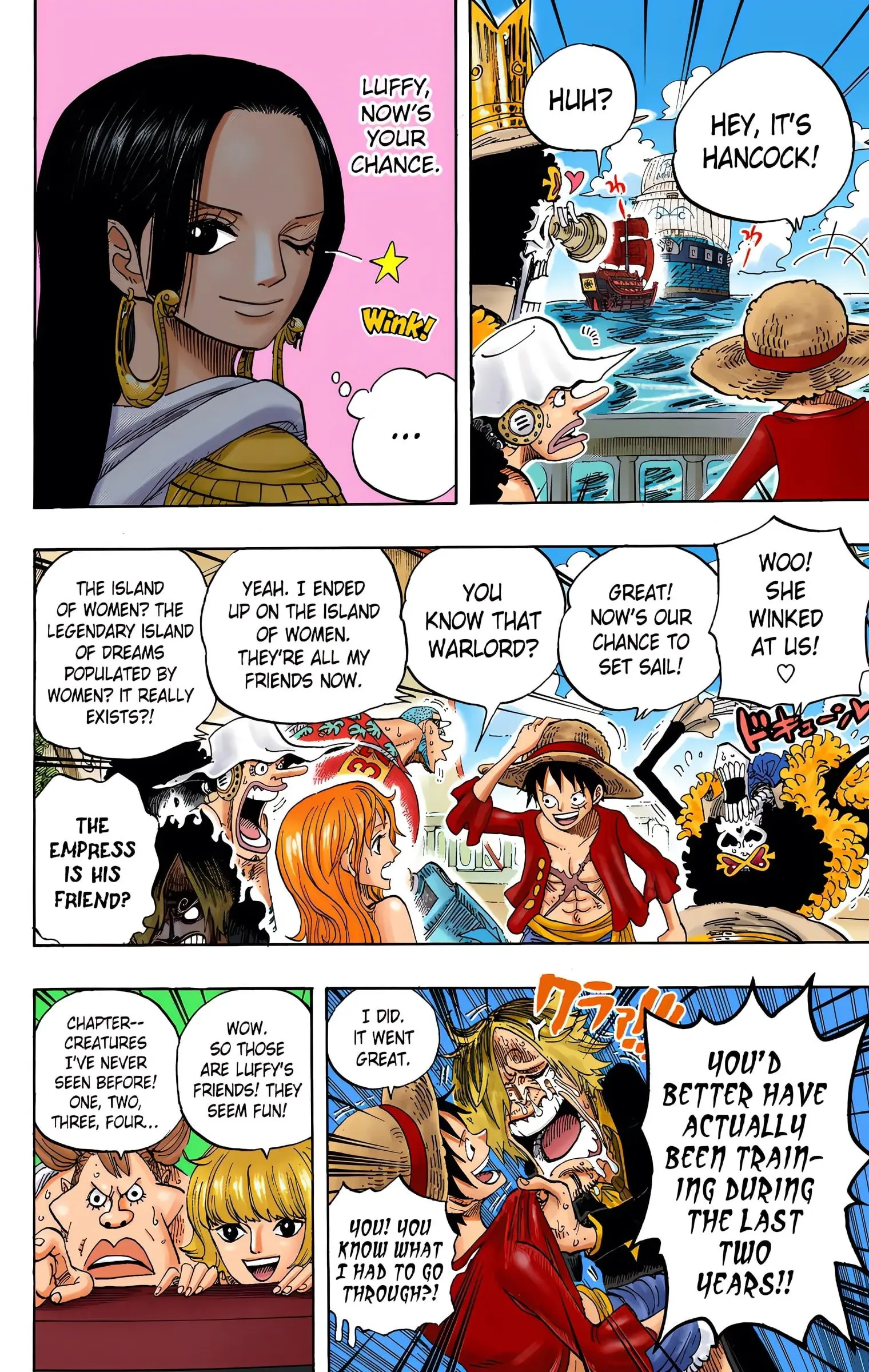 One Piece Colored, chapter 602, page 9