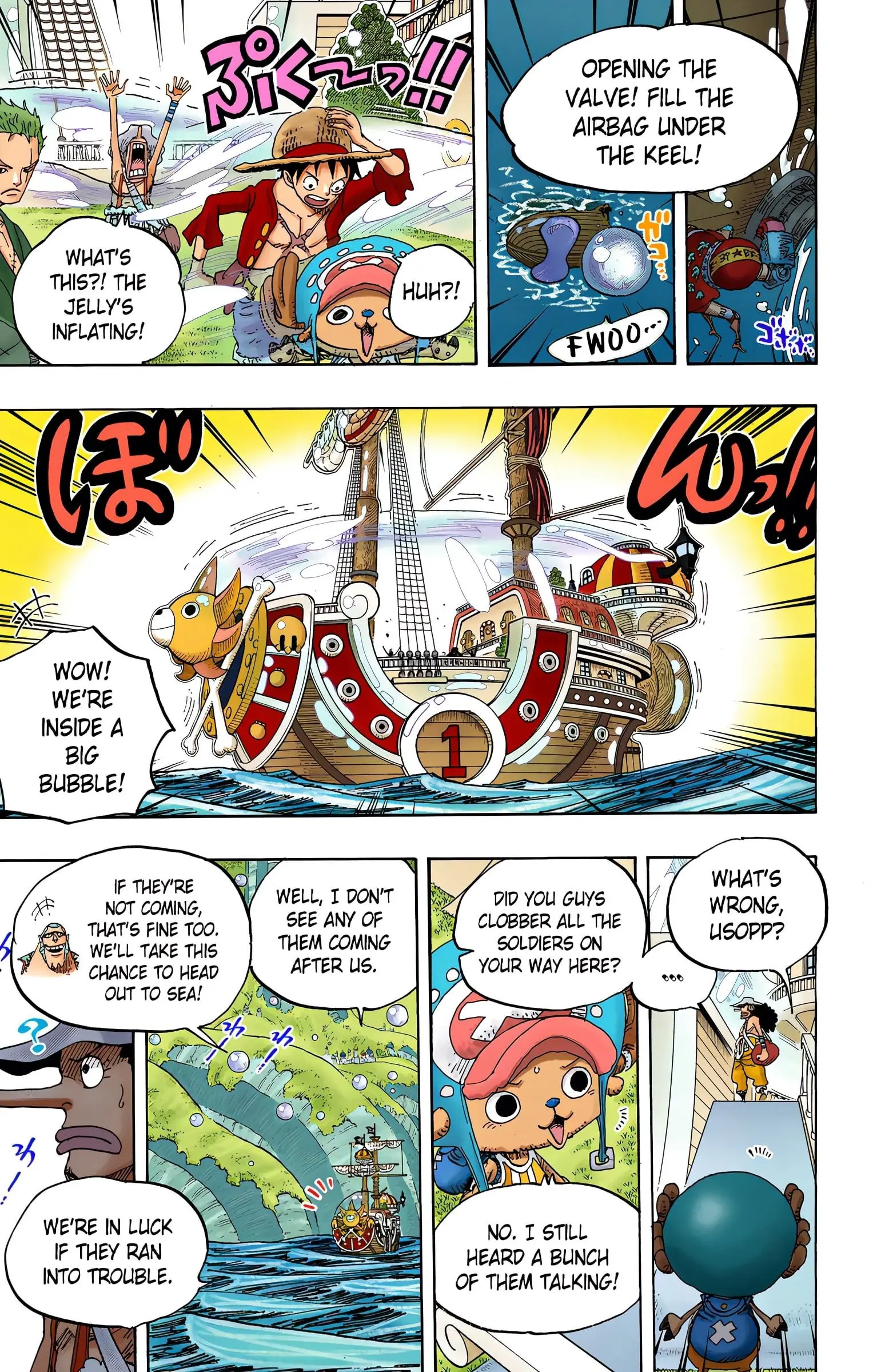 One Piece Colored, chapter 602, page 10