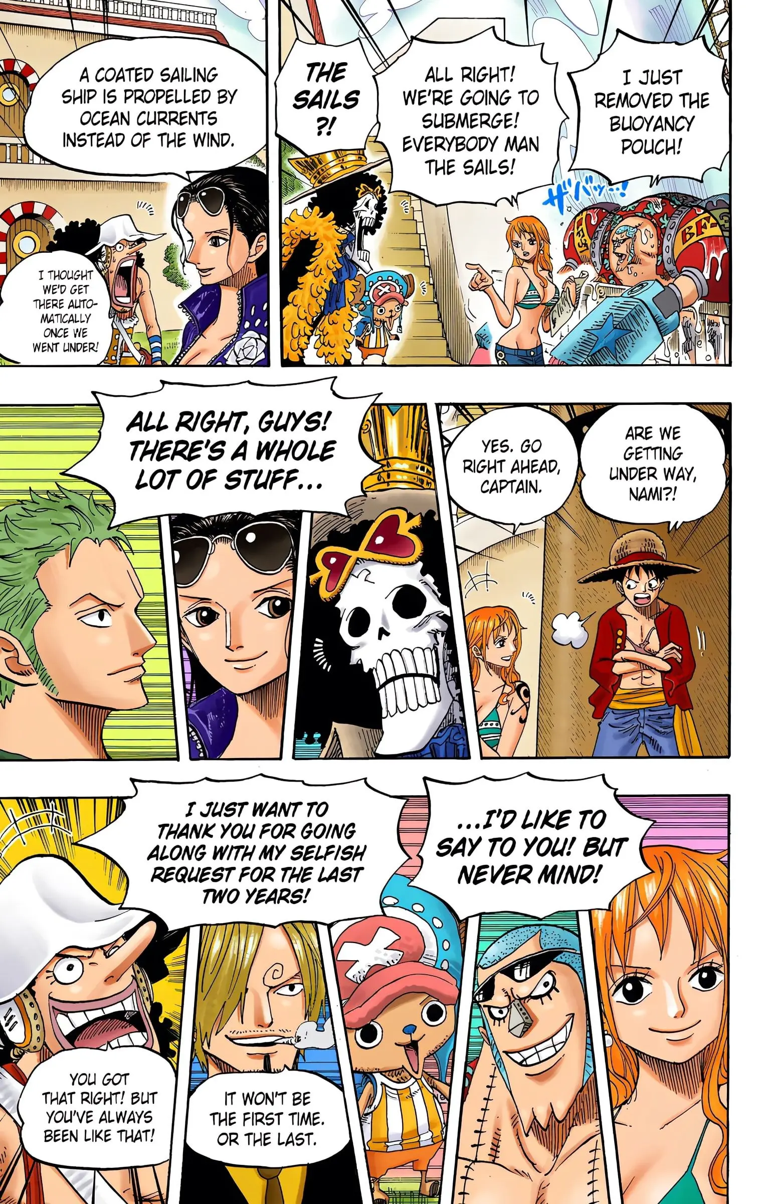 One Piece Colored, chapter 602, page 14