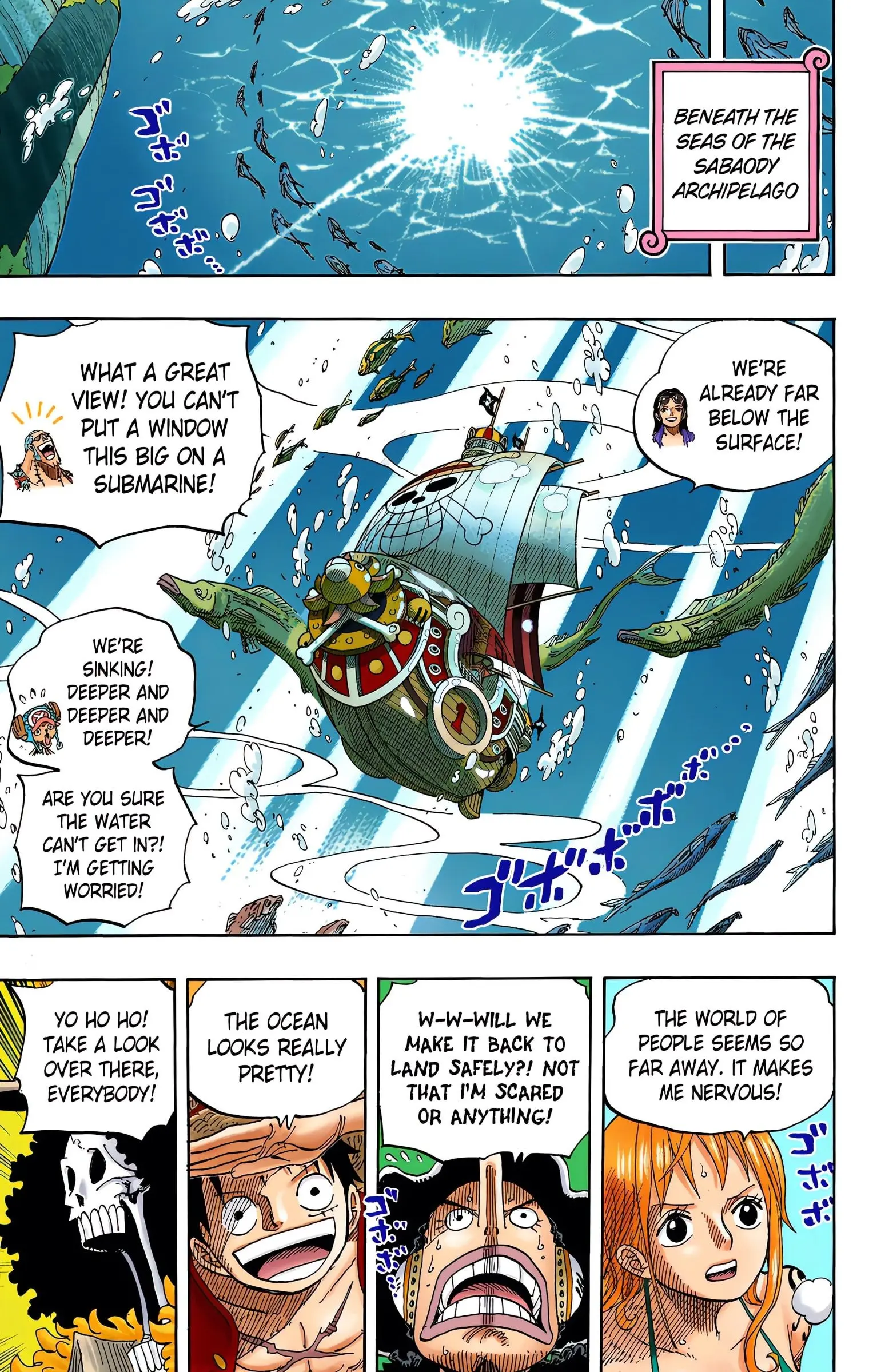 One Piece Colored, chapter 603, page 7