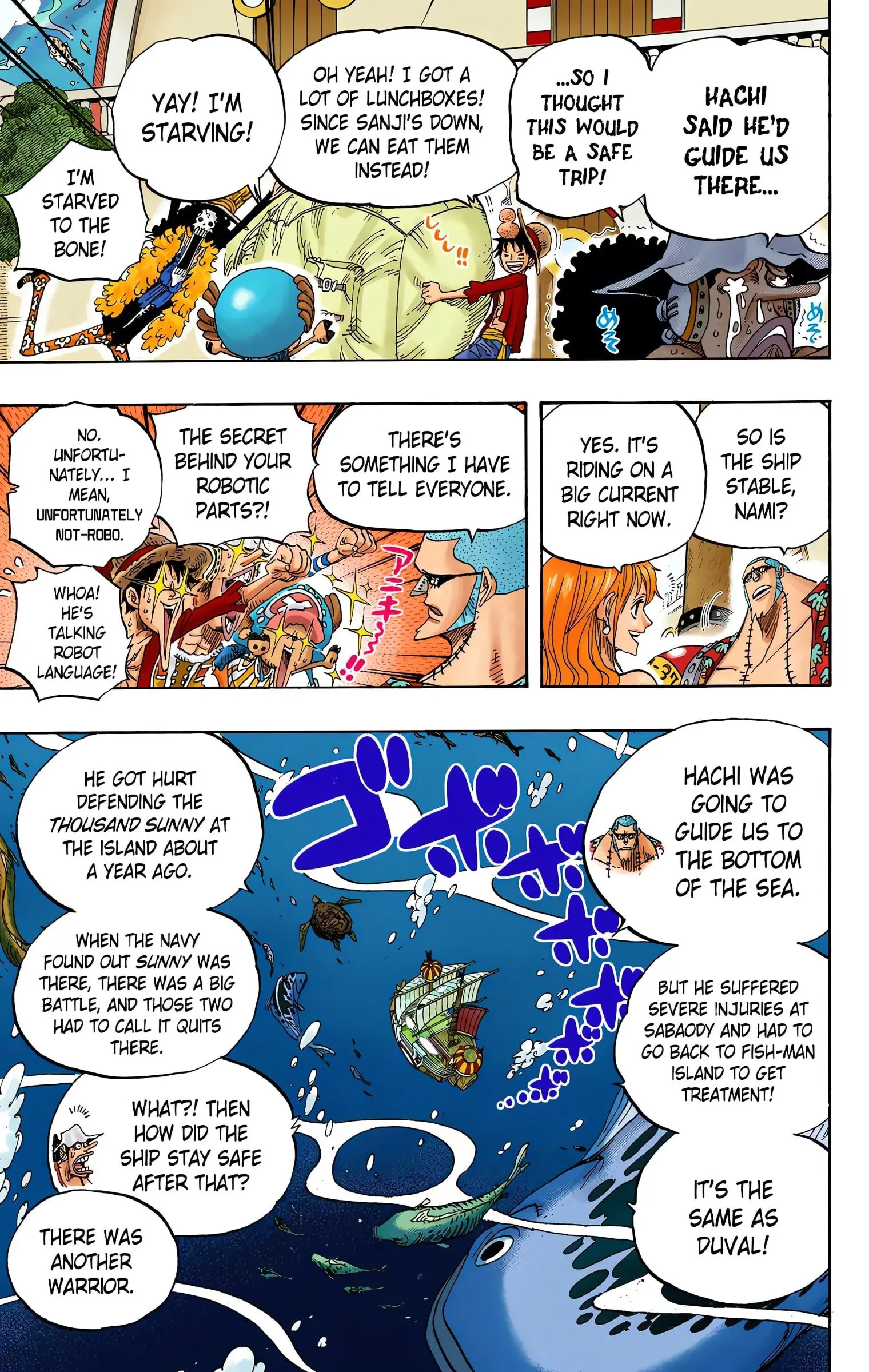 One Piece Colored, chapter 603, page 12