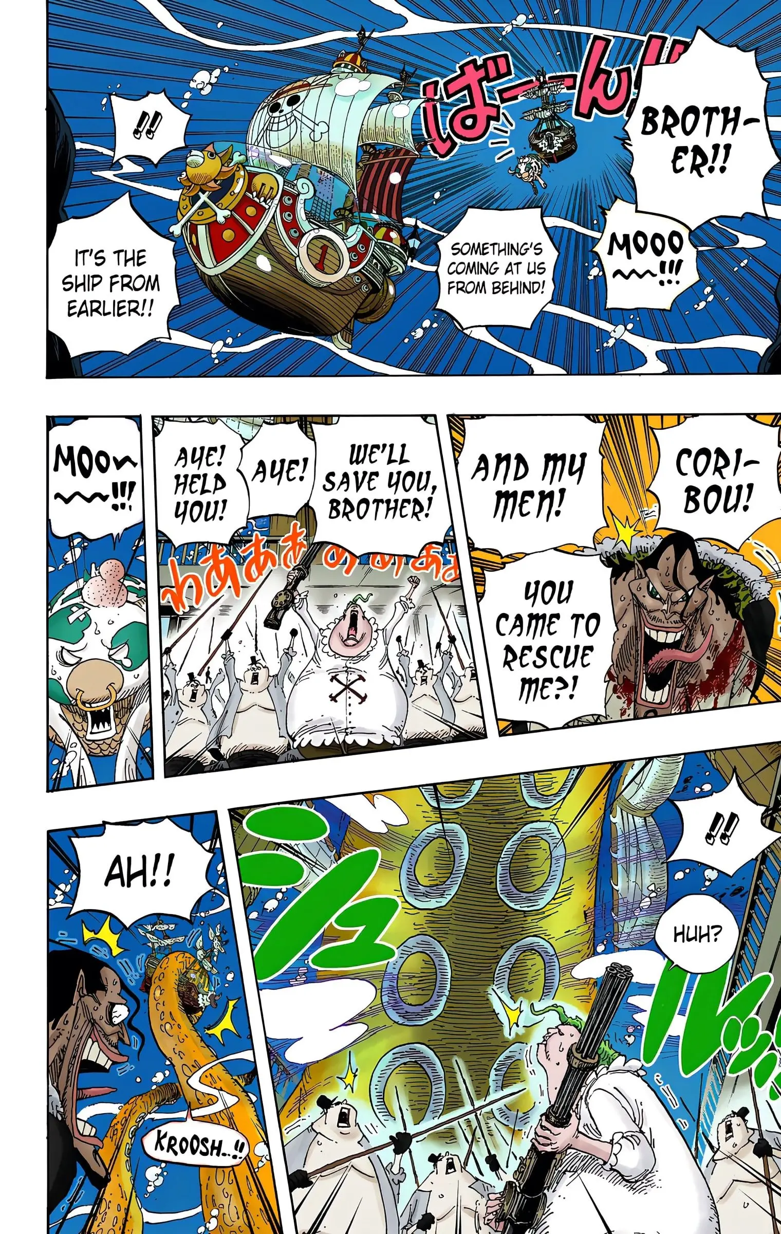 One Piece Colored, chapter 605, page 4
