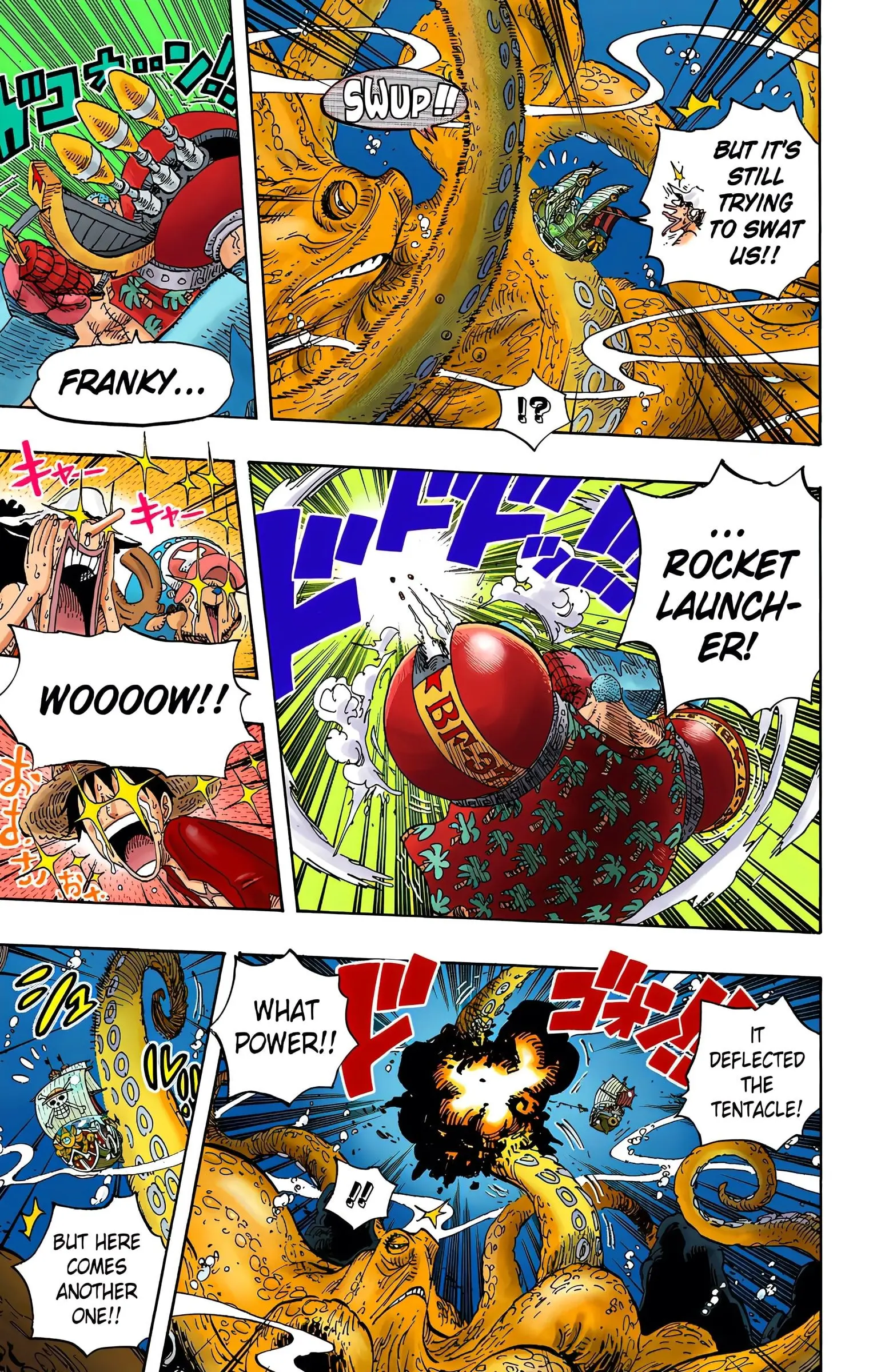 One Piece Colored, chapter 605, page 9
