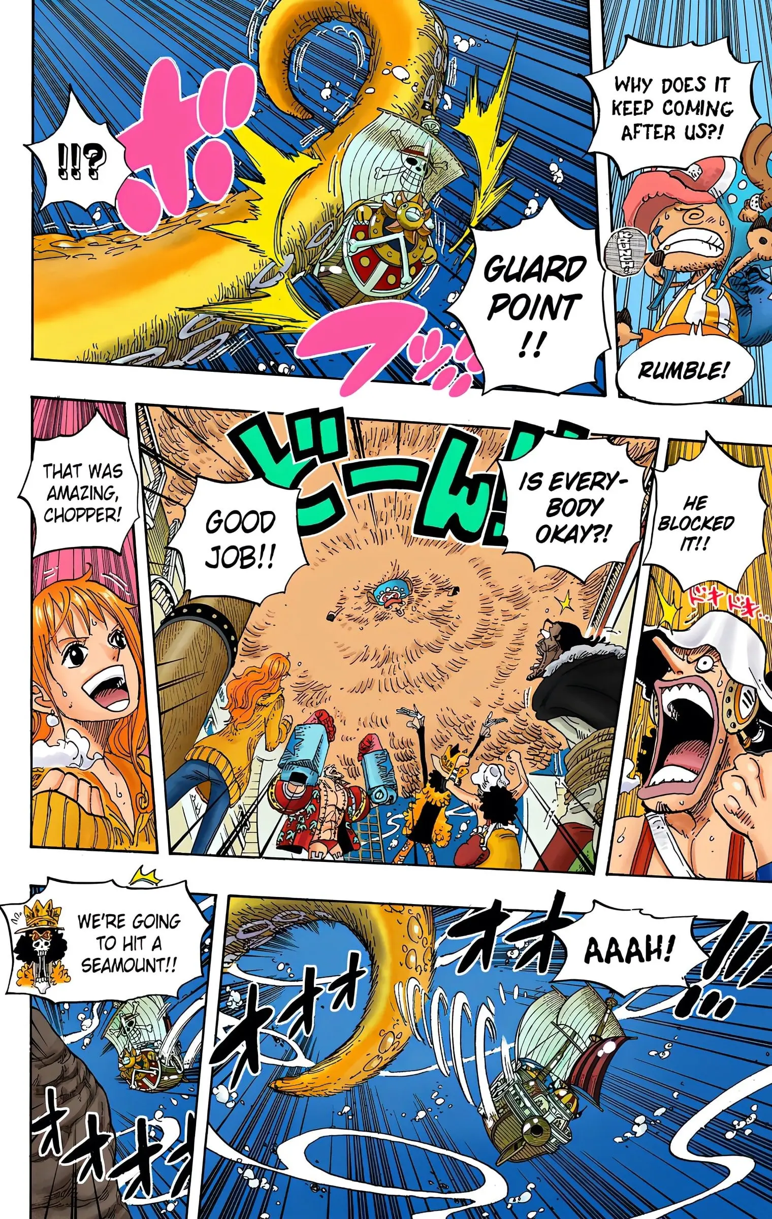 One Piece Colored, chapter 605, page 10
