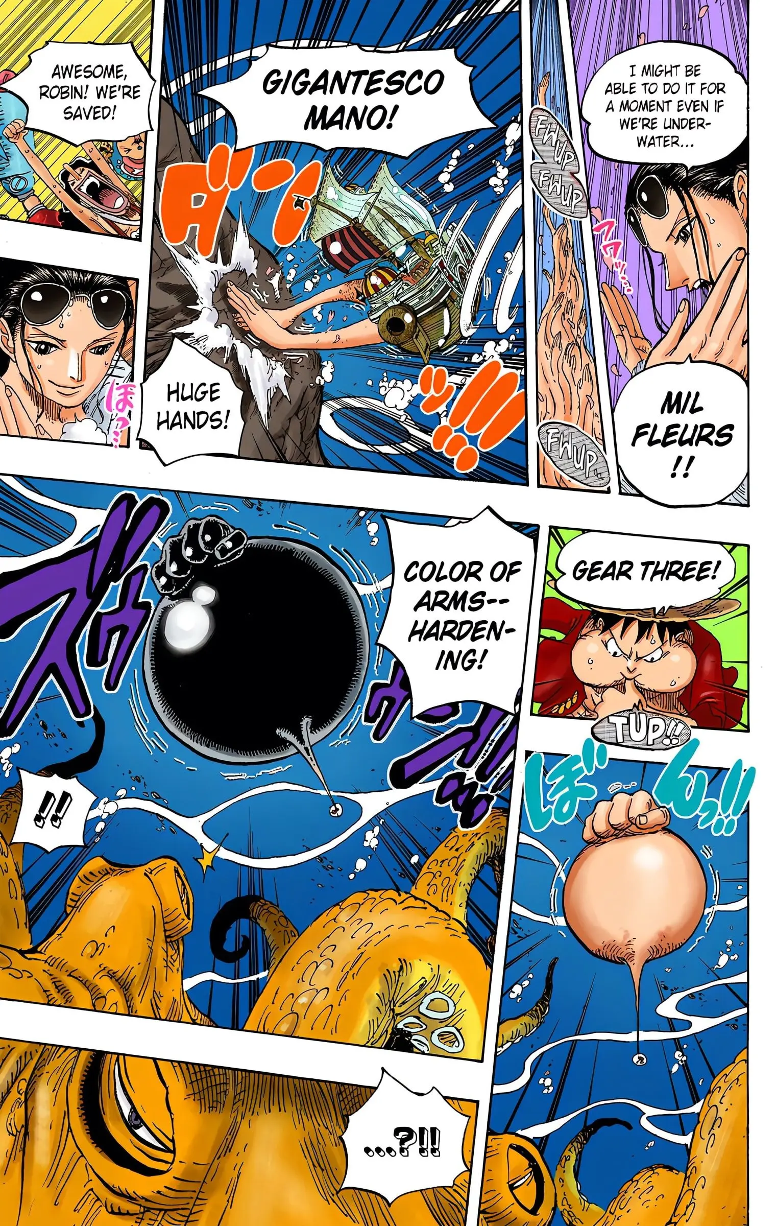 One Piece Colored, chapter 605, page 11
