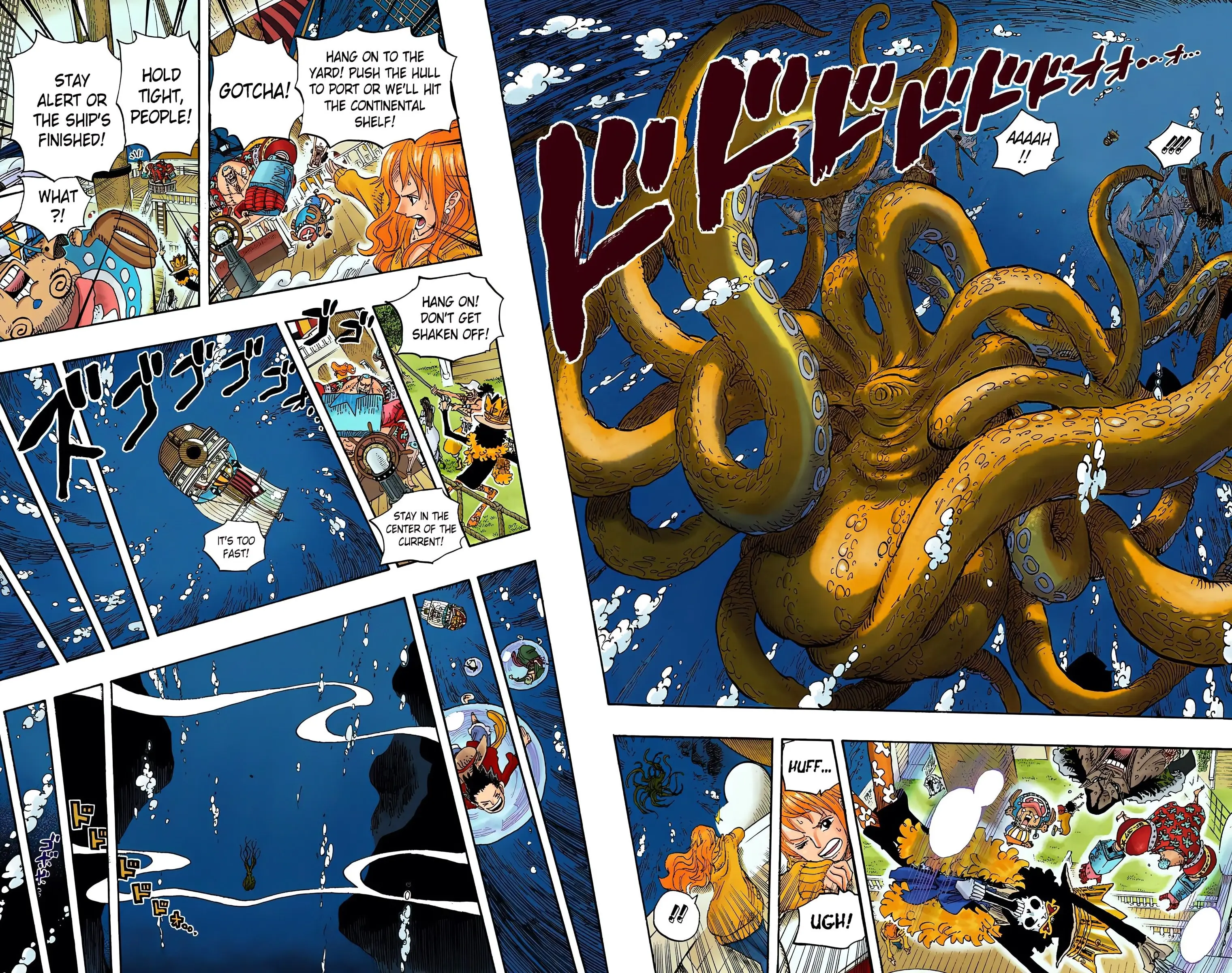One Piece Colored, chapter 605, page 15