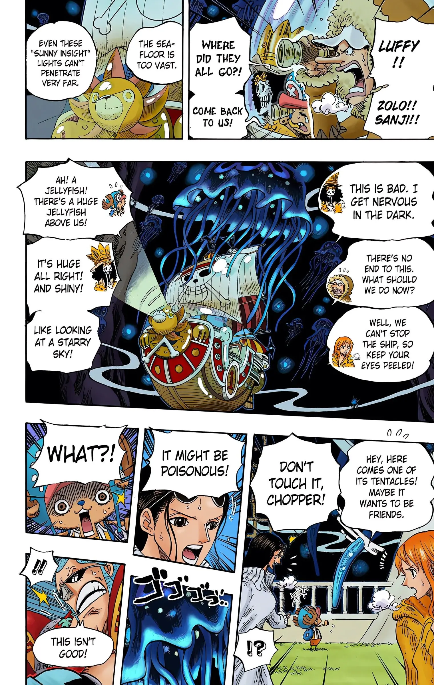 One Piece Colored, chapter 606, page 2