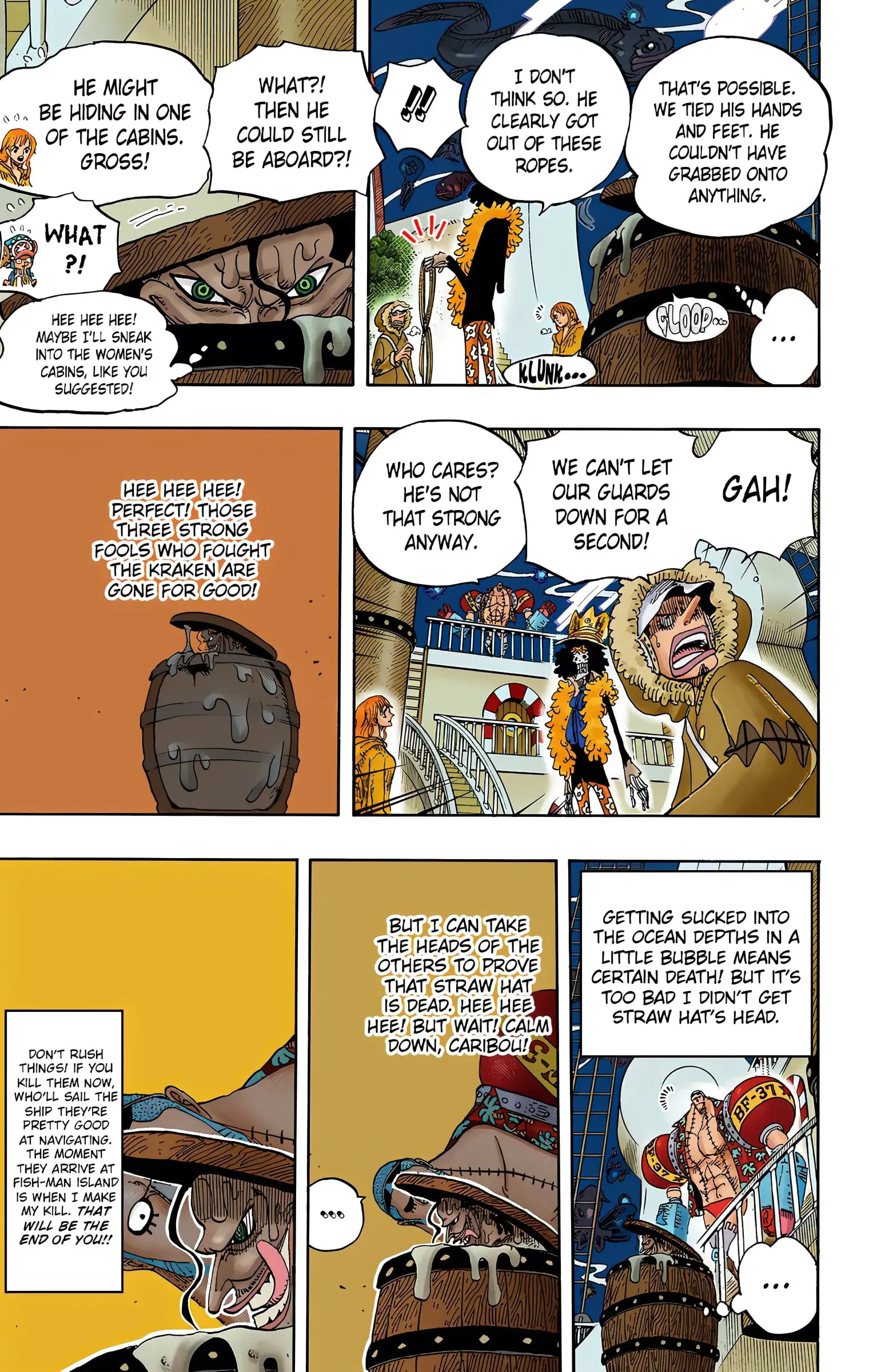 One Piece Colored, chapter 606, page 5