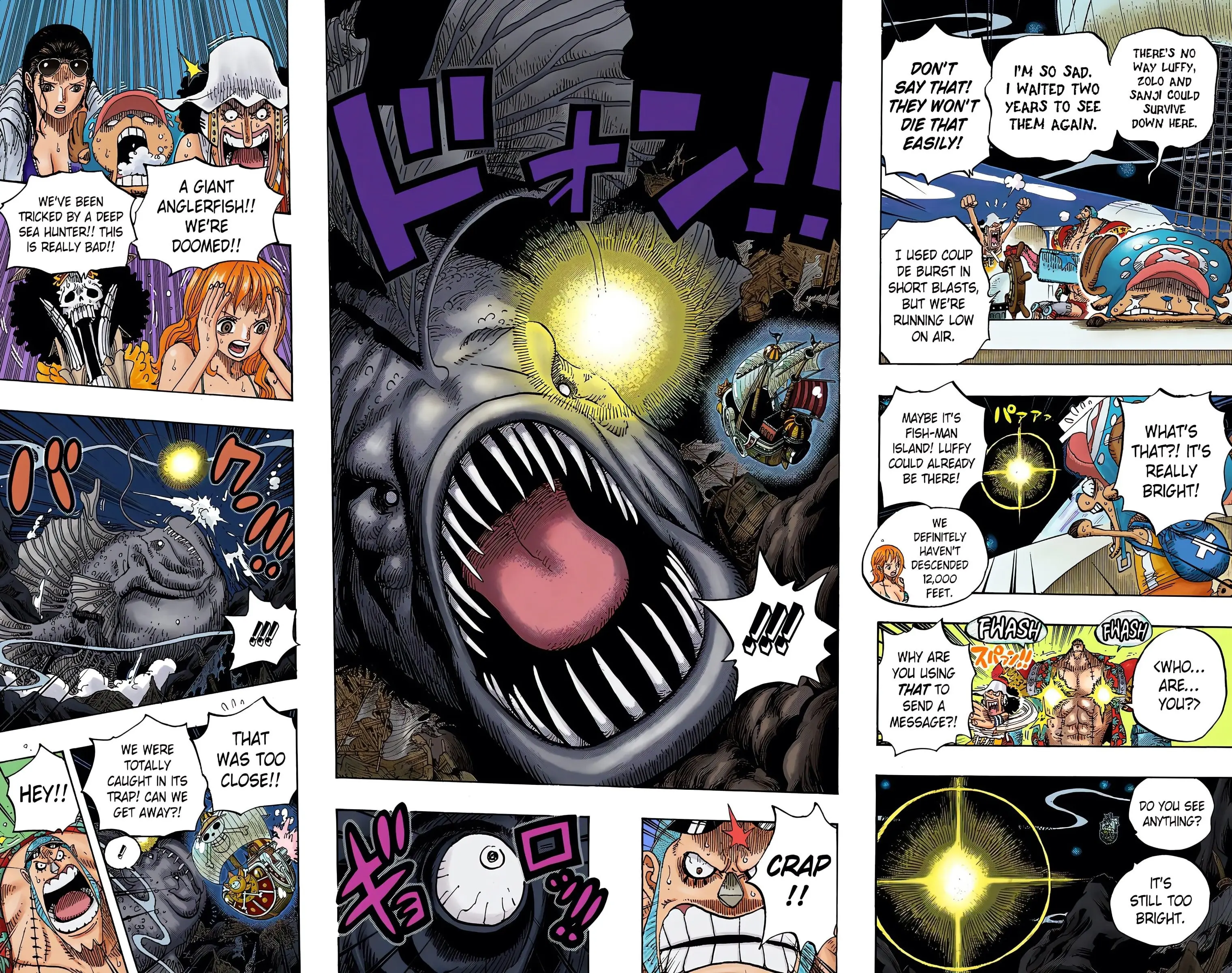 One Piece Colored, chapter 606, page 8