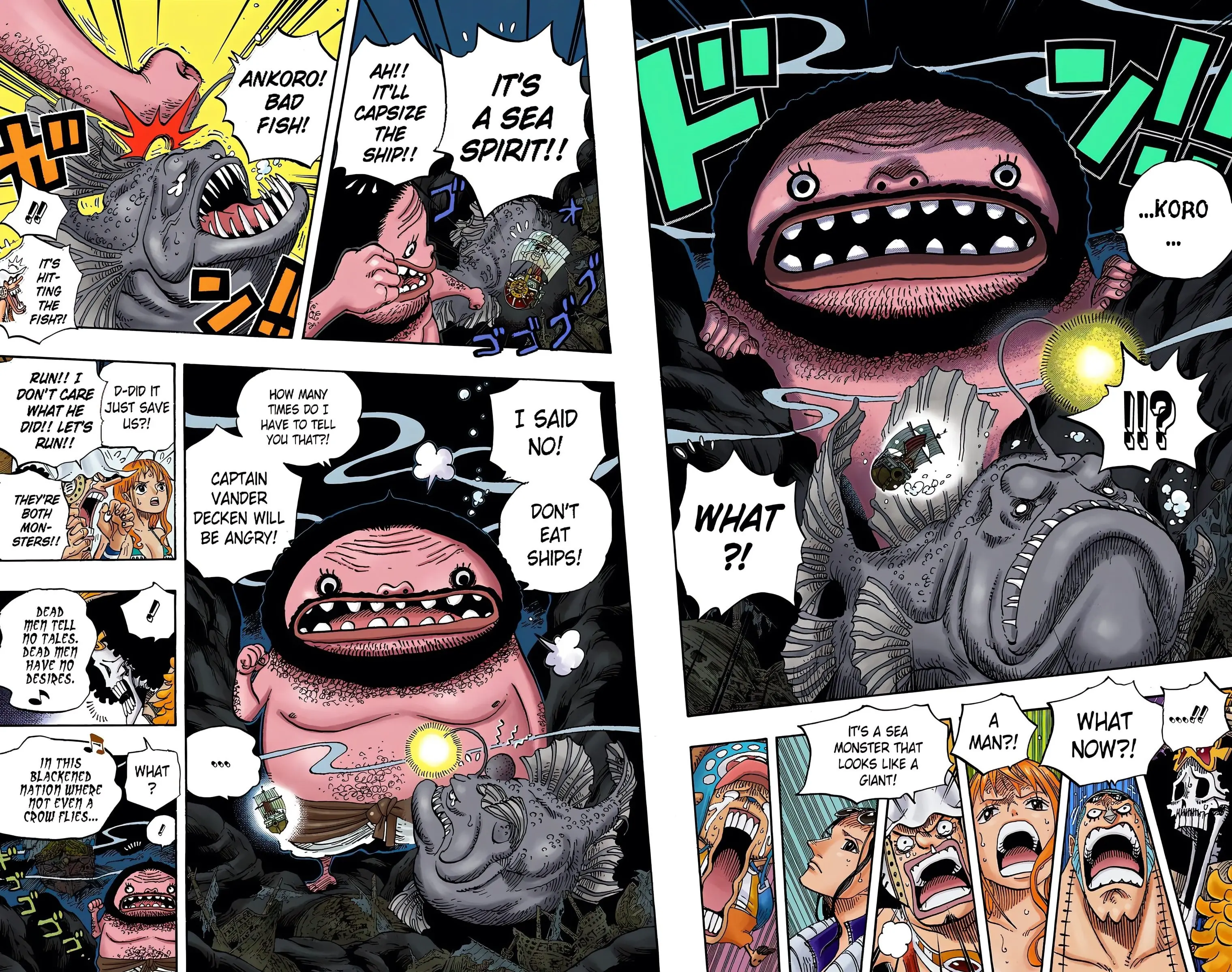 One Piece Colored, chapter 606, page 10