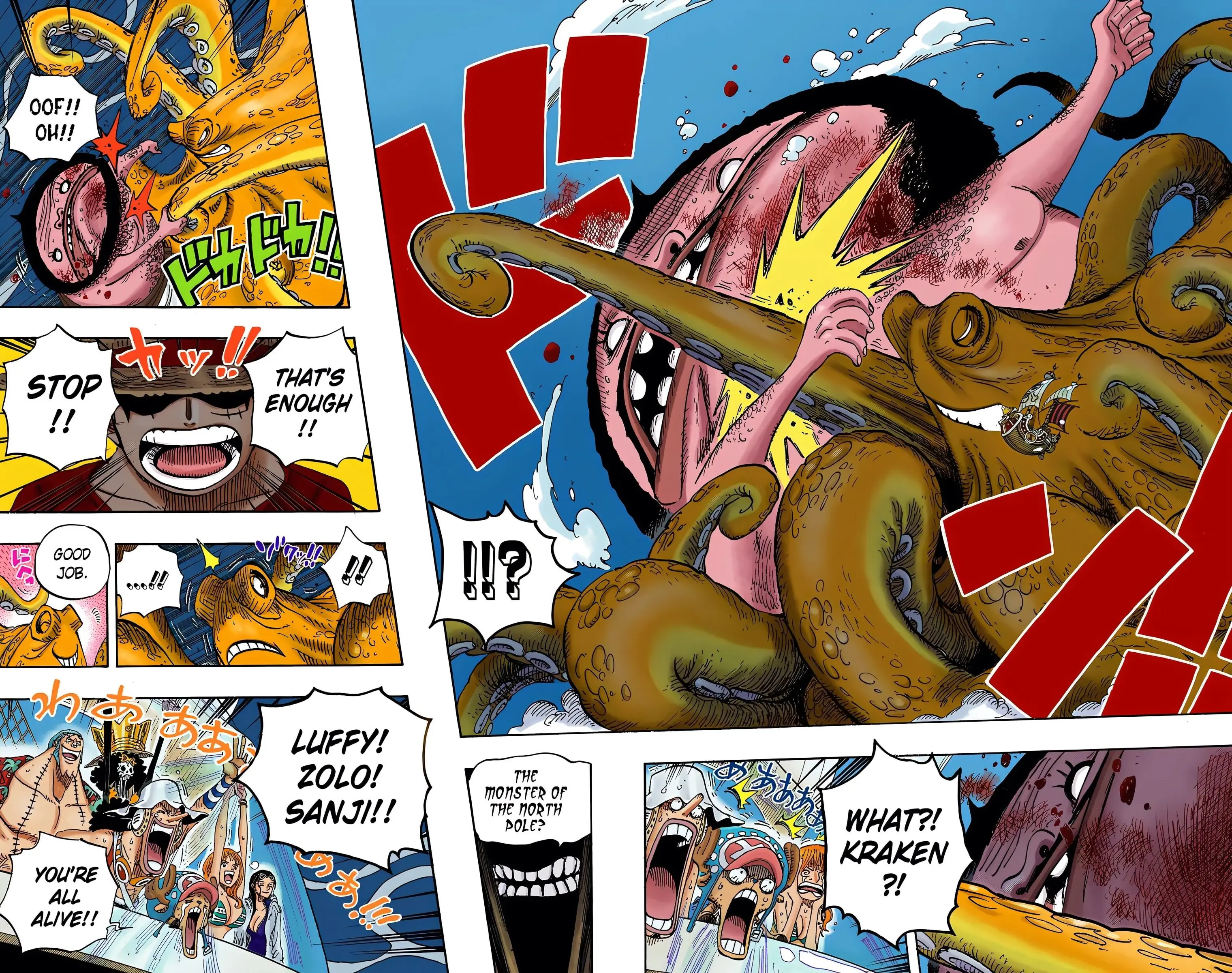 One Piece Colored, chapter 606, page 12