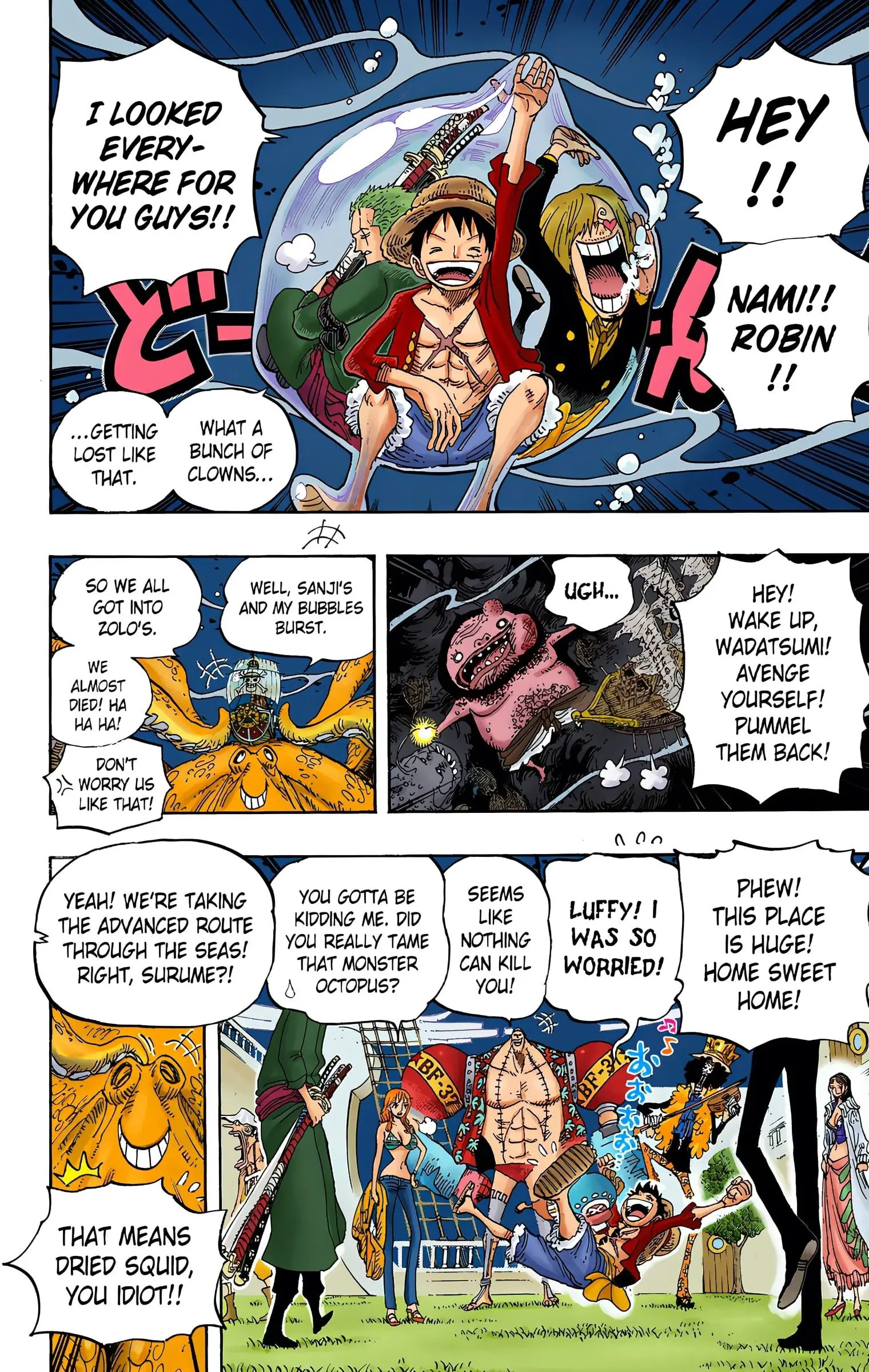 One Piece Colored, chapter 606, page 13