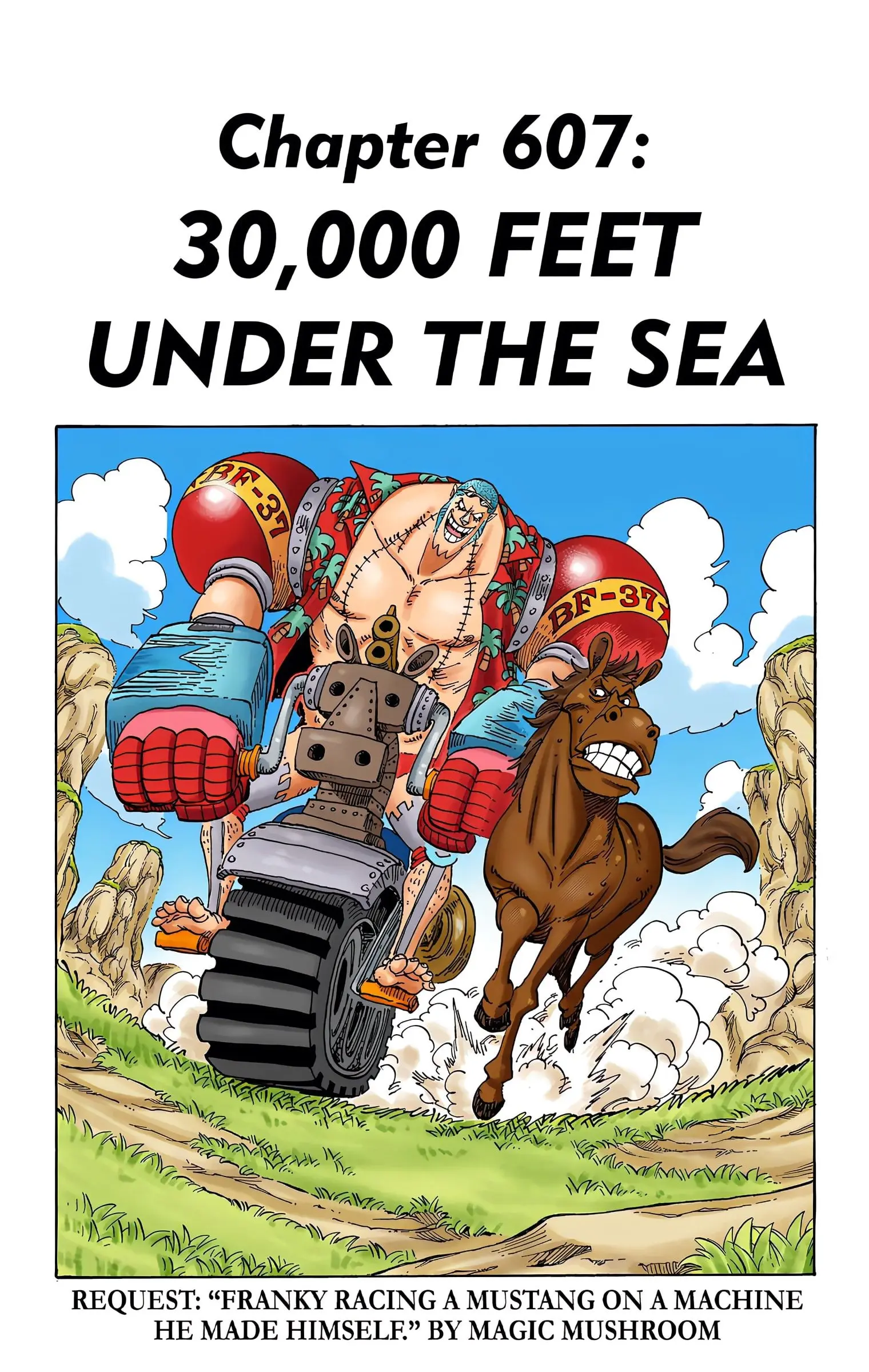 One Piece Colored, chapter 607, page 1