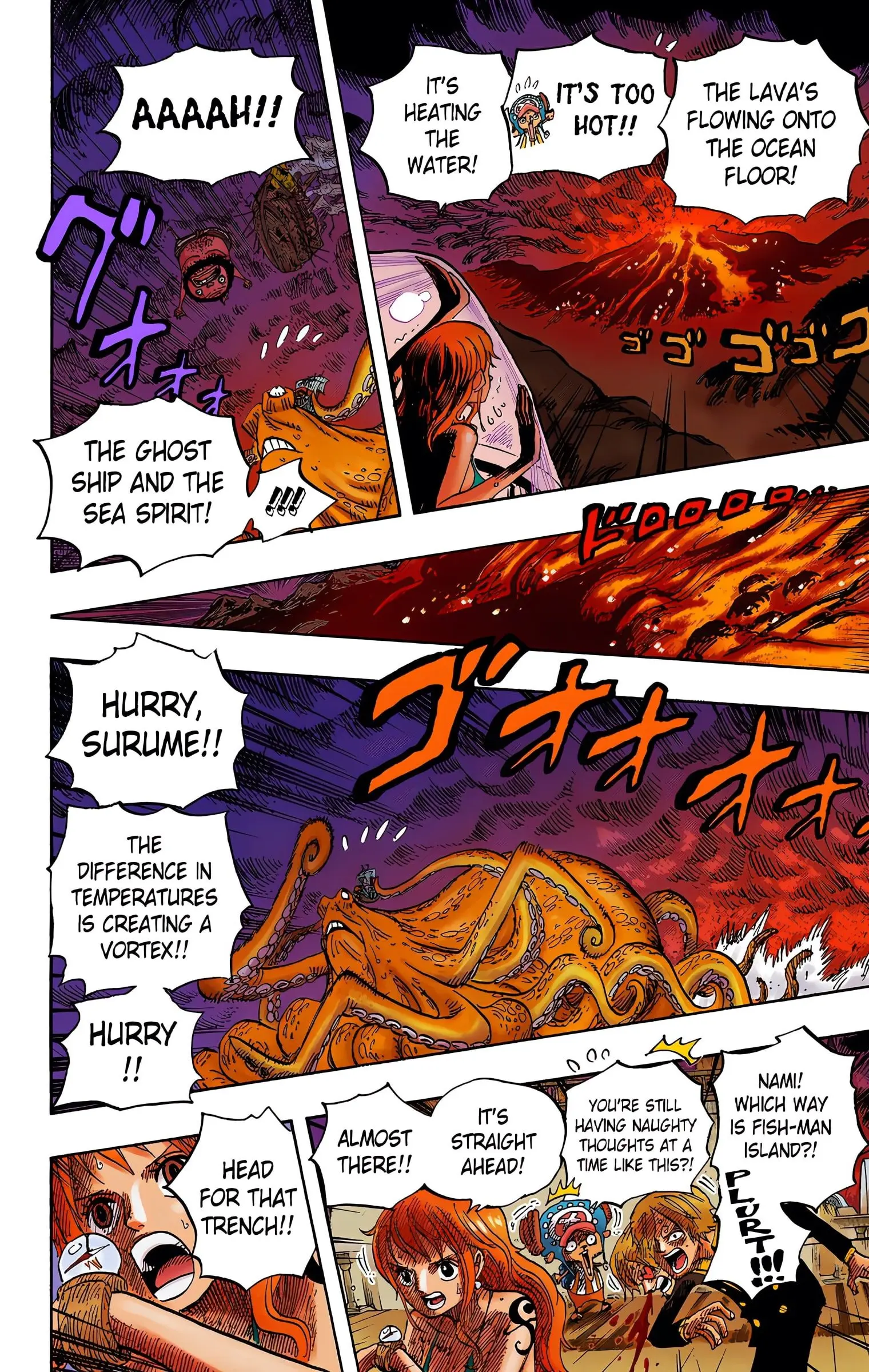One Piece Colored, chapter 607, page 5