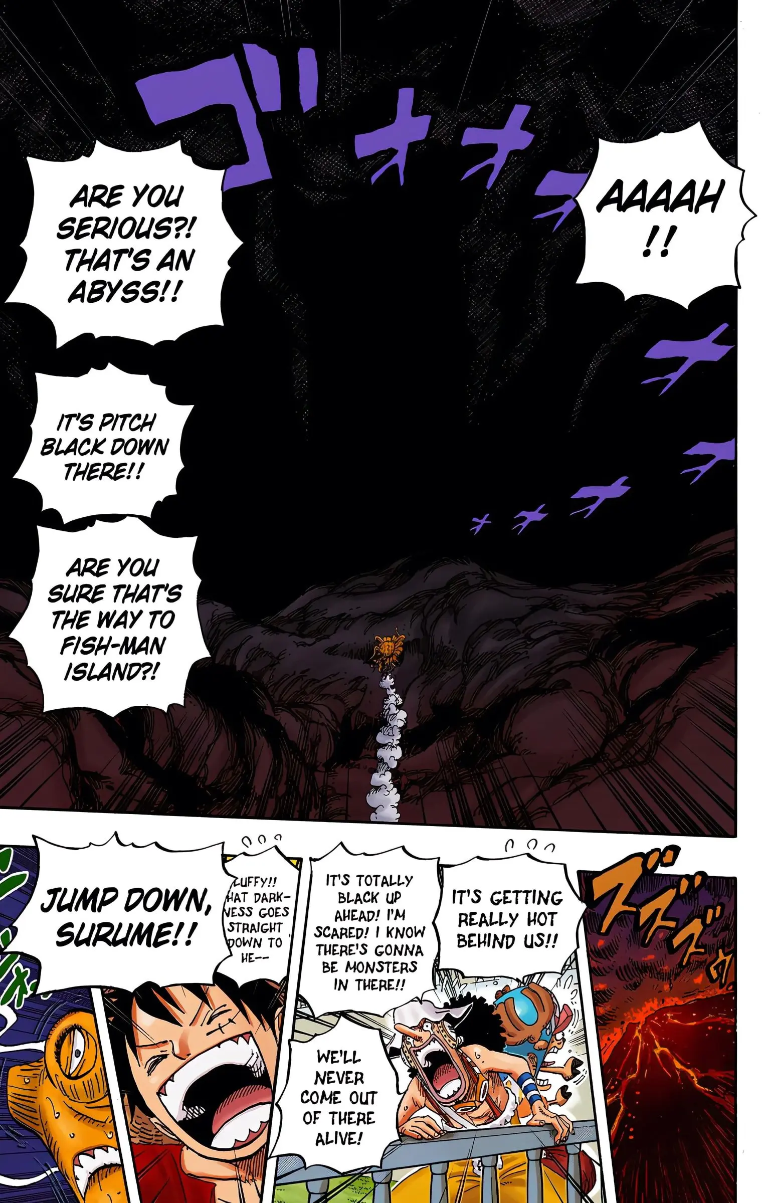 One Piece Colored, chapter 607, page 6