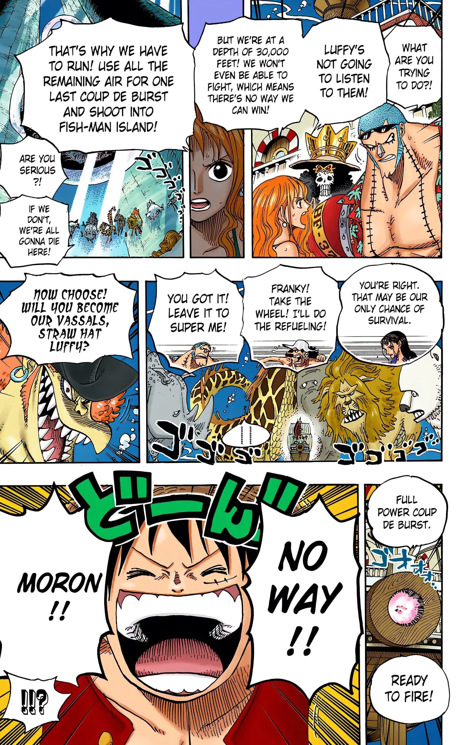 One Piece Colored, chapter 607, page 13