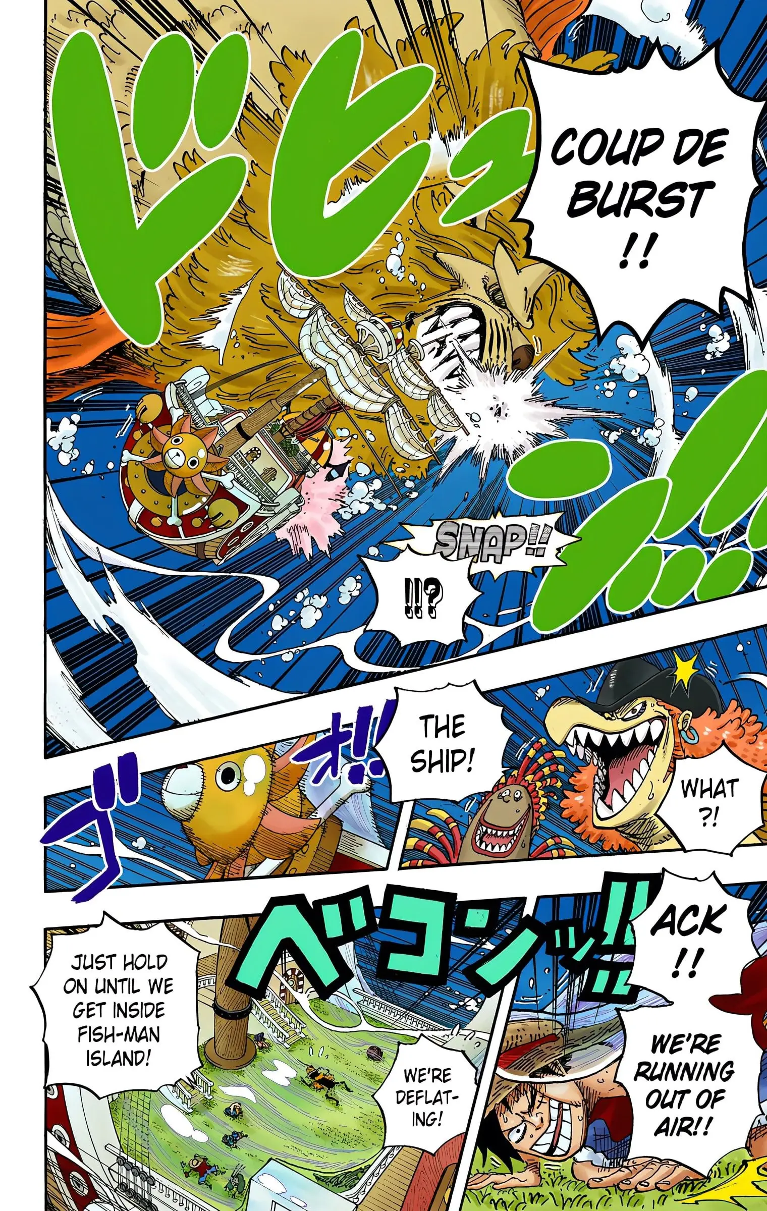 One Piece Colored, chapter 608, page 4