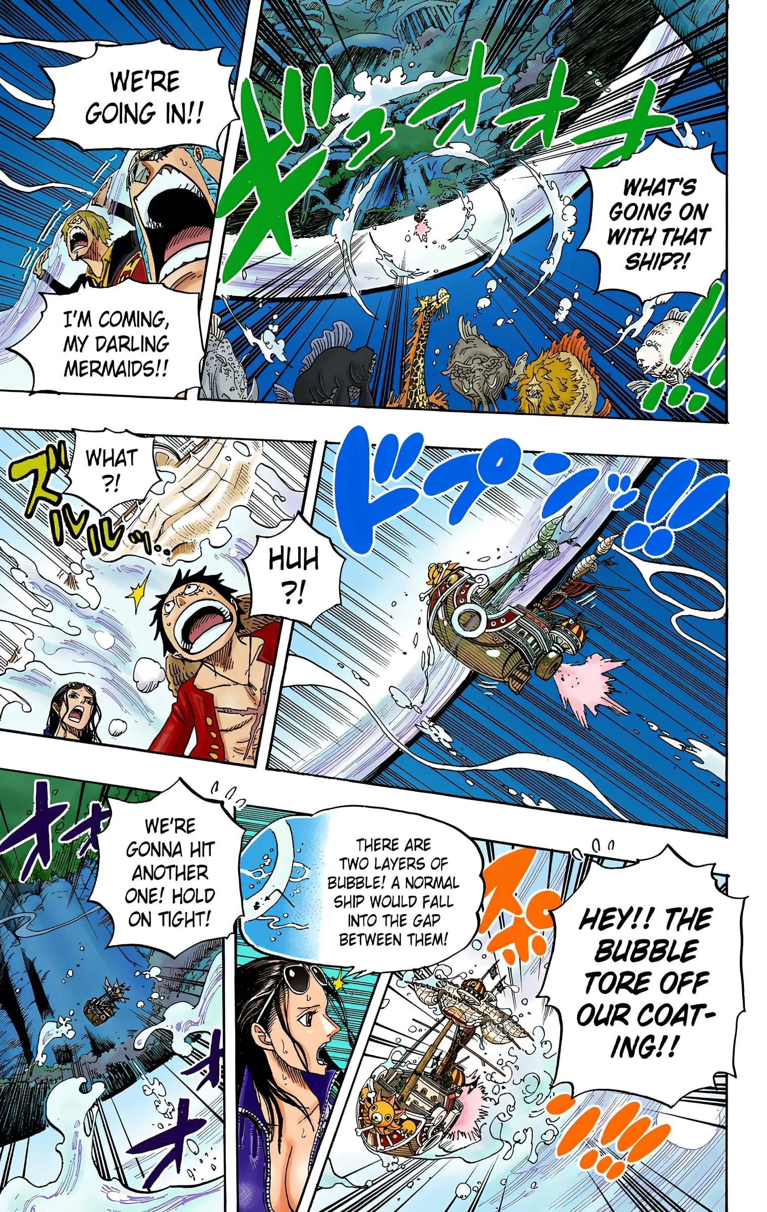One Piece Colored, chapter 608, page 5