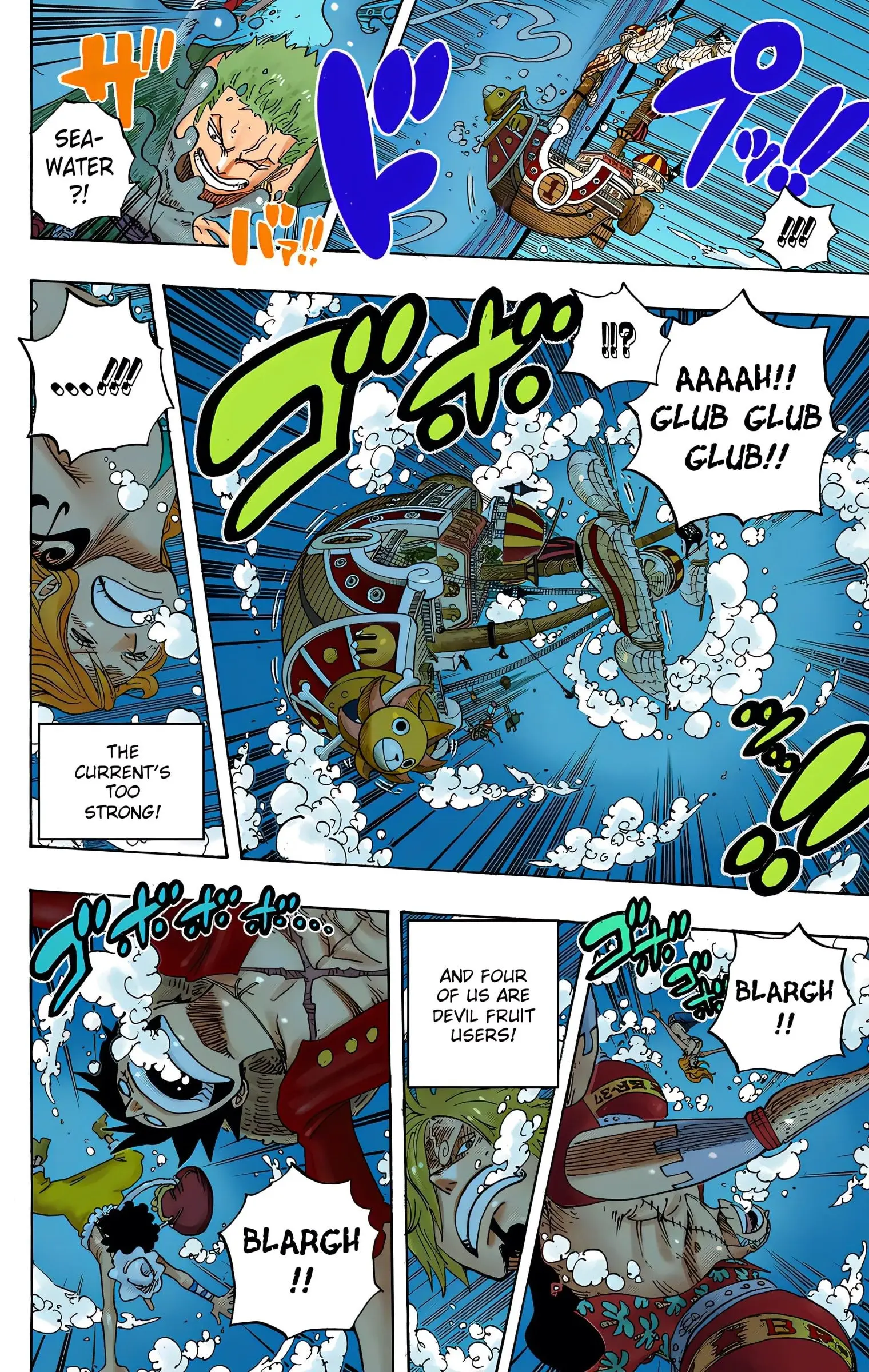 One Piece Colored, chapter 608, page 6