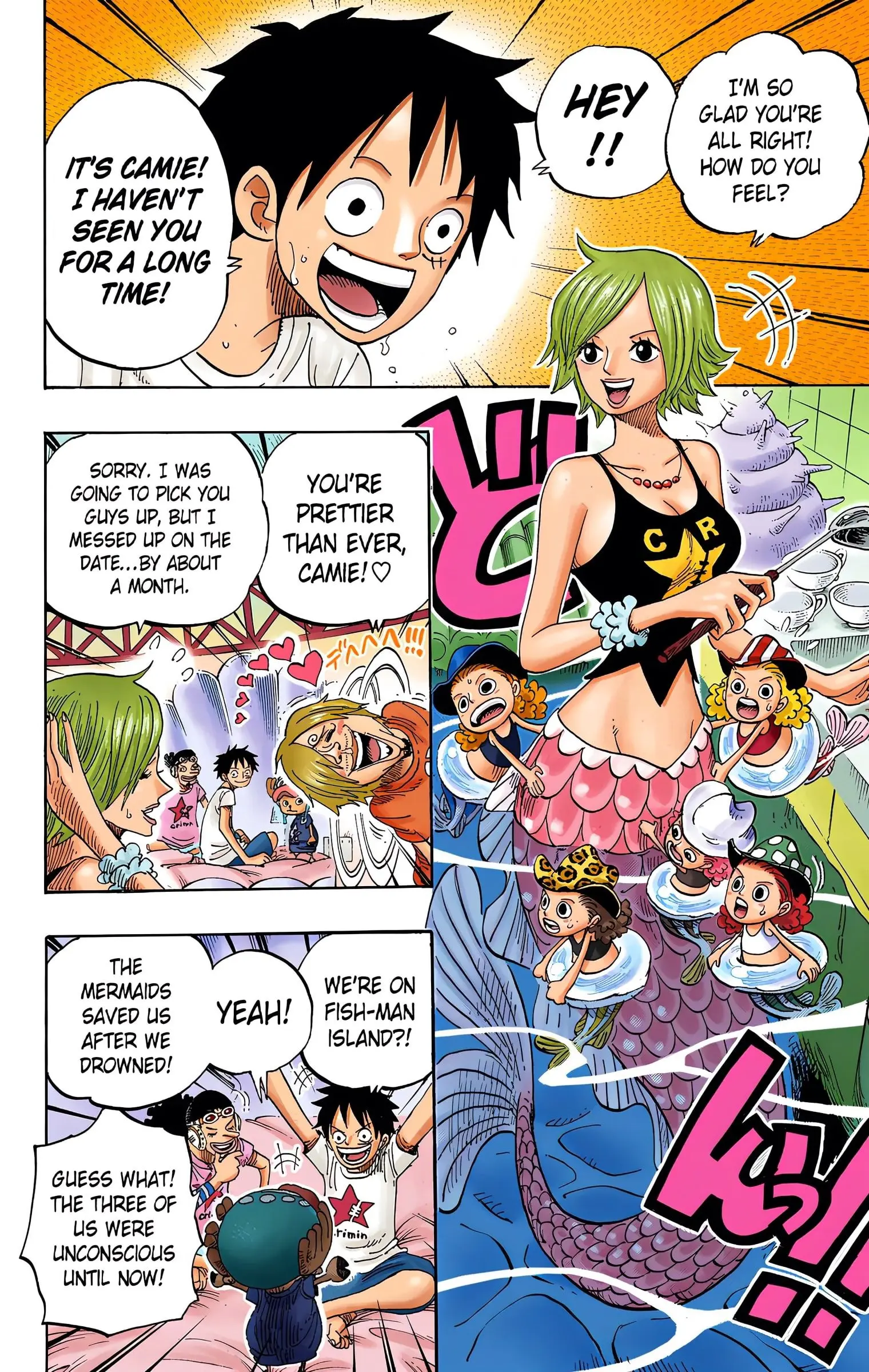 One Piece Colored, chapter 608, page 10