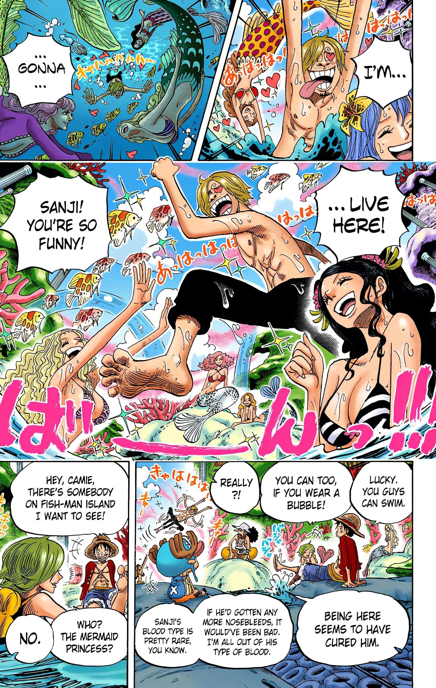 One Piece Colored, chapter 609, page 2