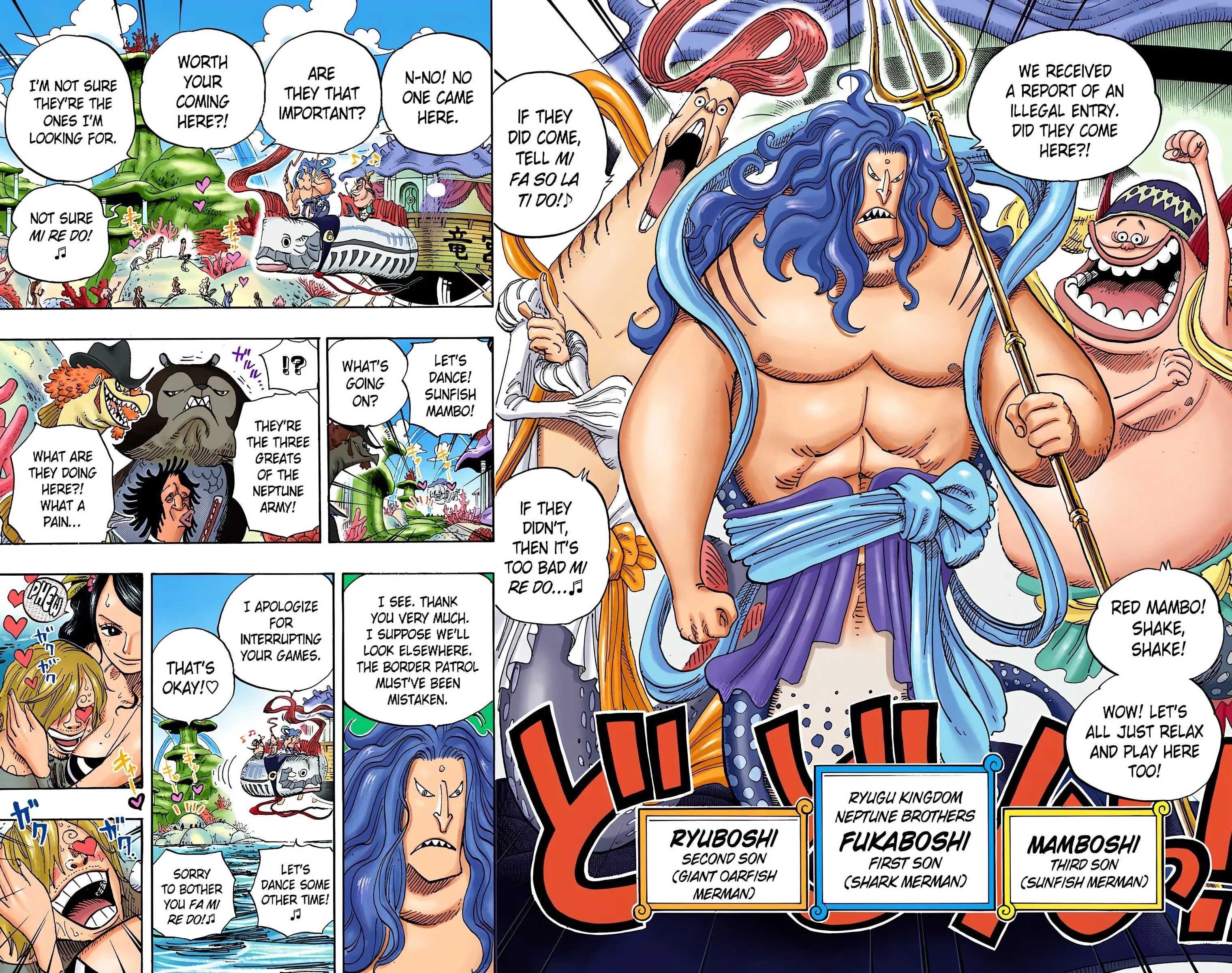One Piece Colored, chapter 609, page 6