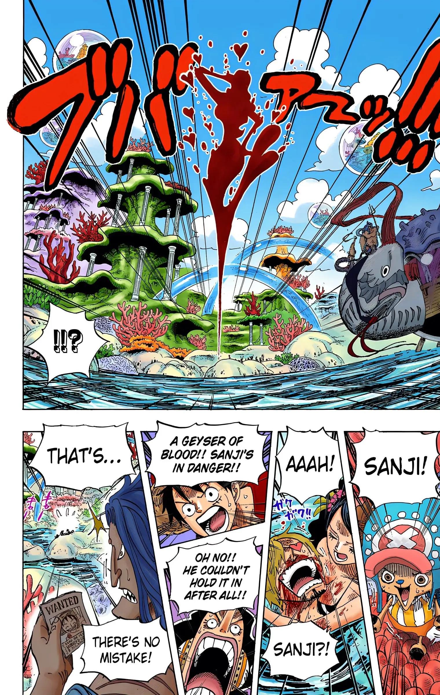 One Piece Colored, chapter 609, page 7