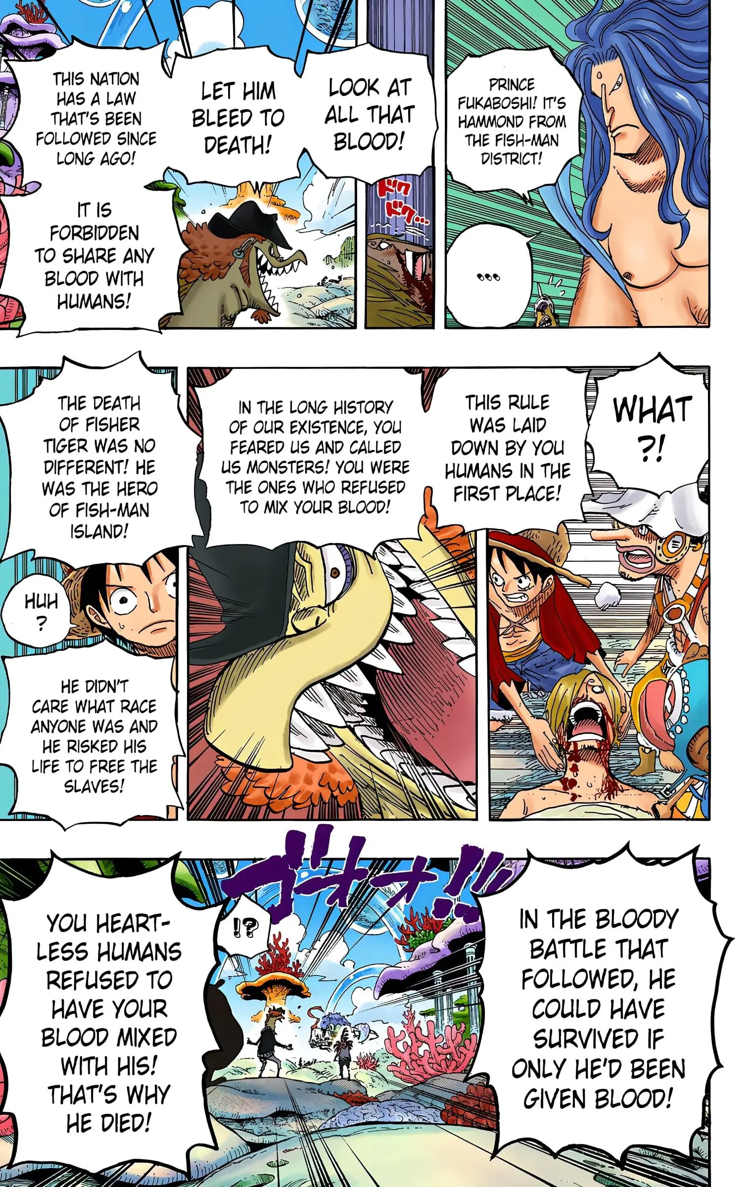 One Piece Colored, chapter 609, page 10