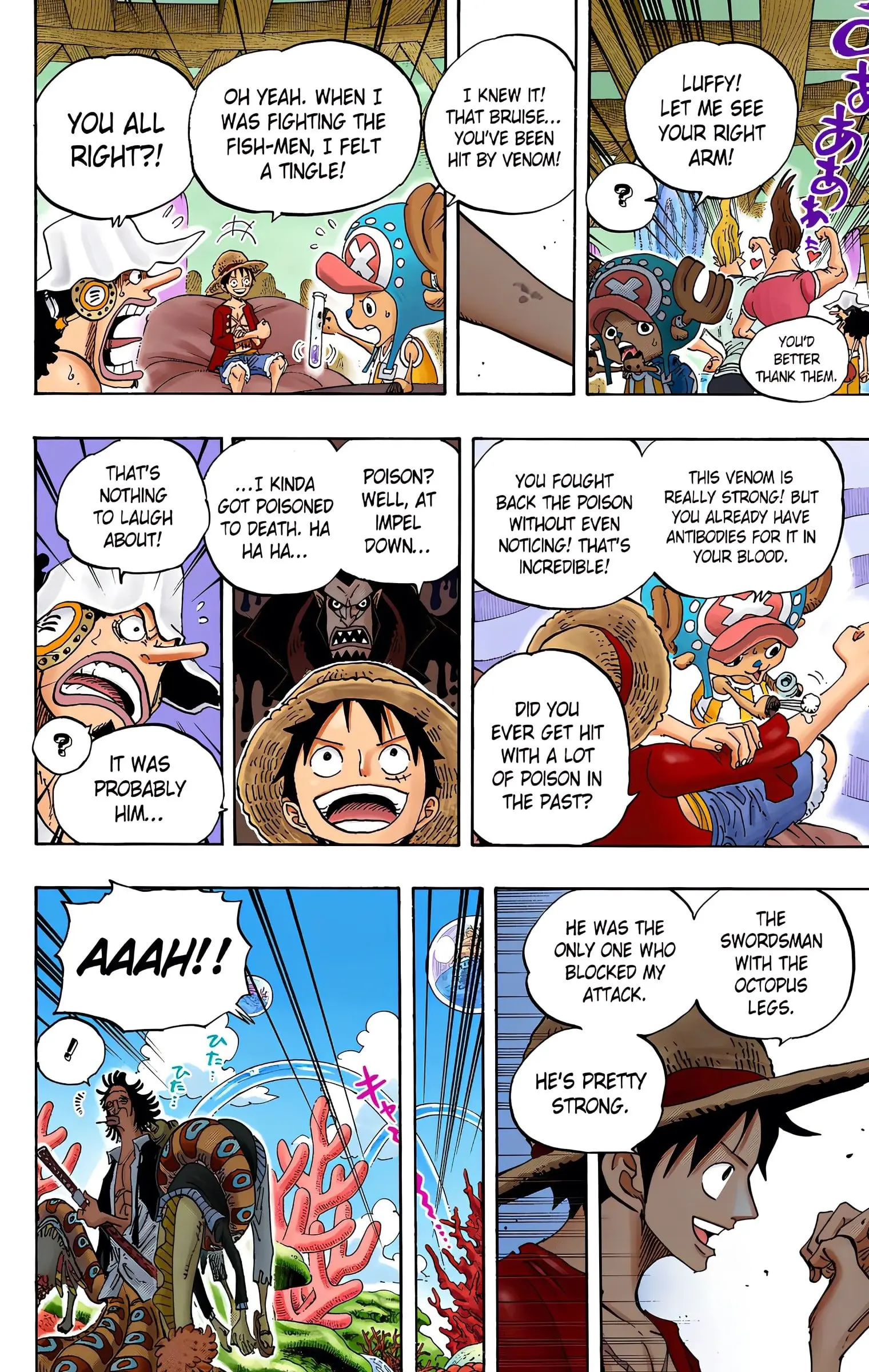One Piece Colored, chapter 610, page 4