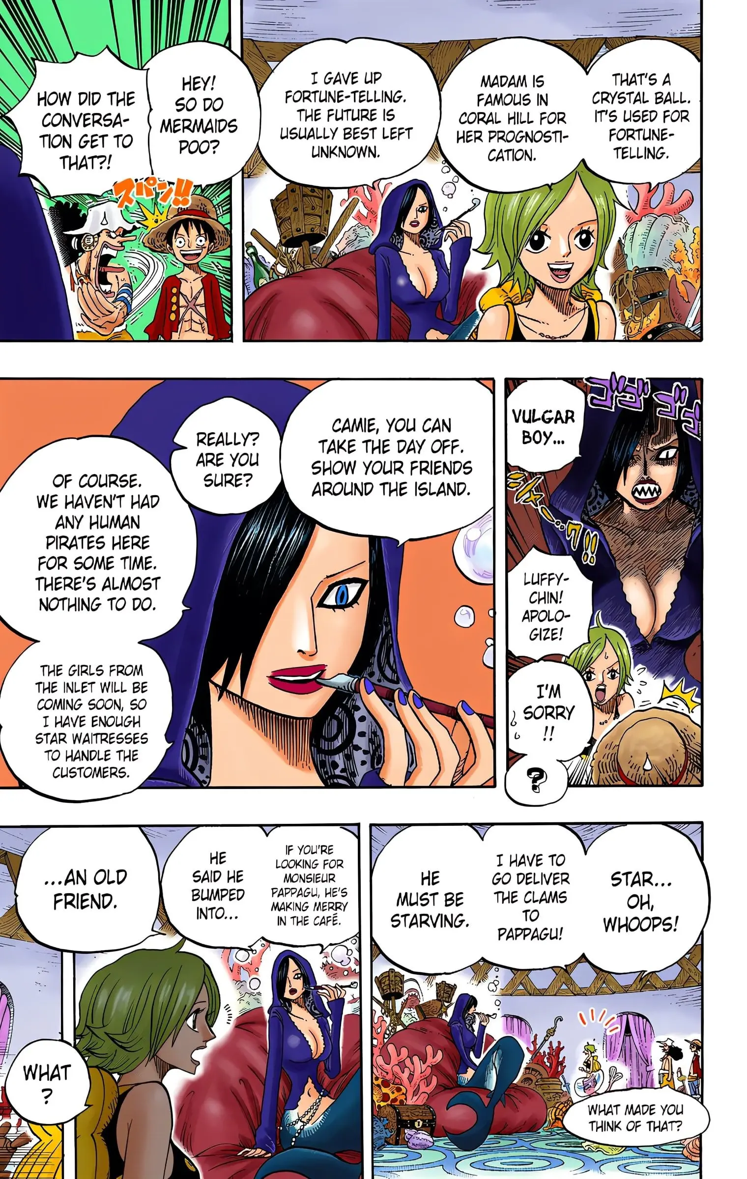 One Piece Colored, chapter 610, page 7