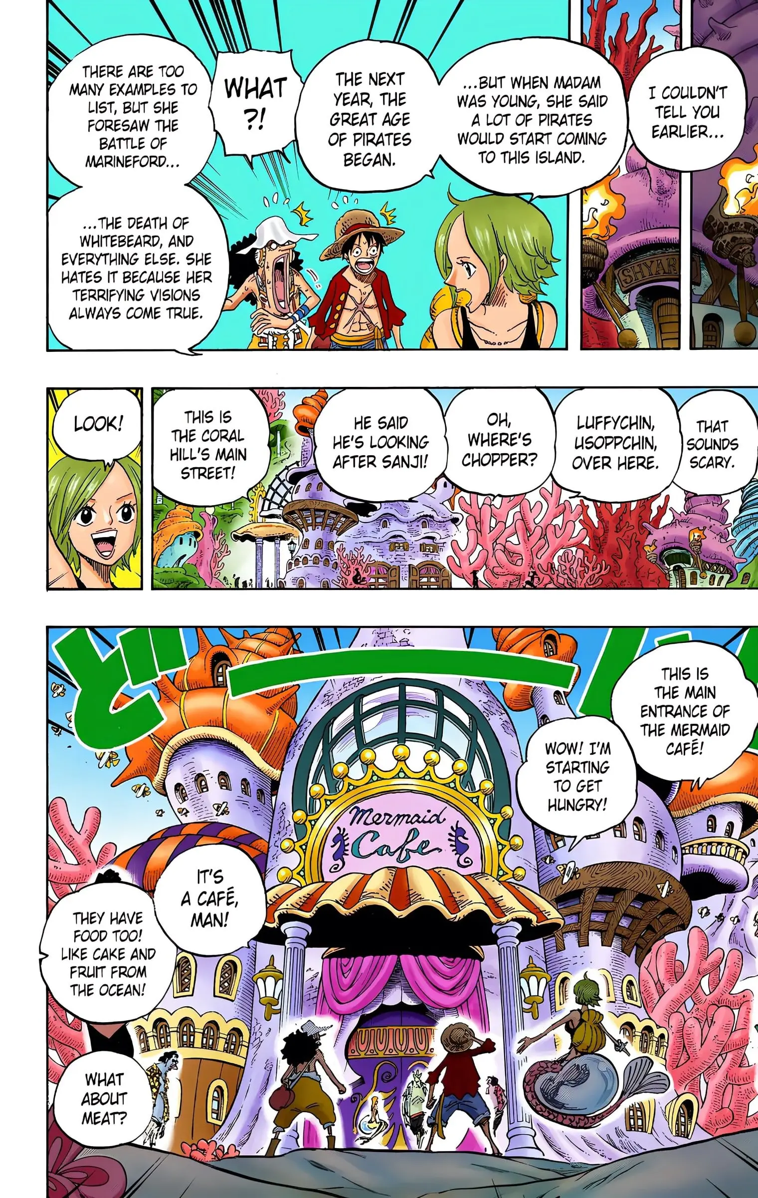 One Piece Colored, chapter 610, page 8