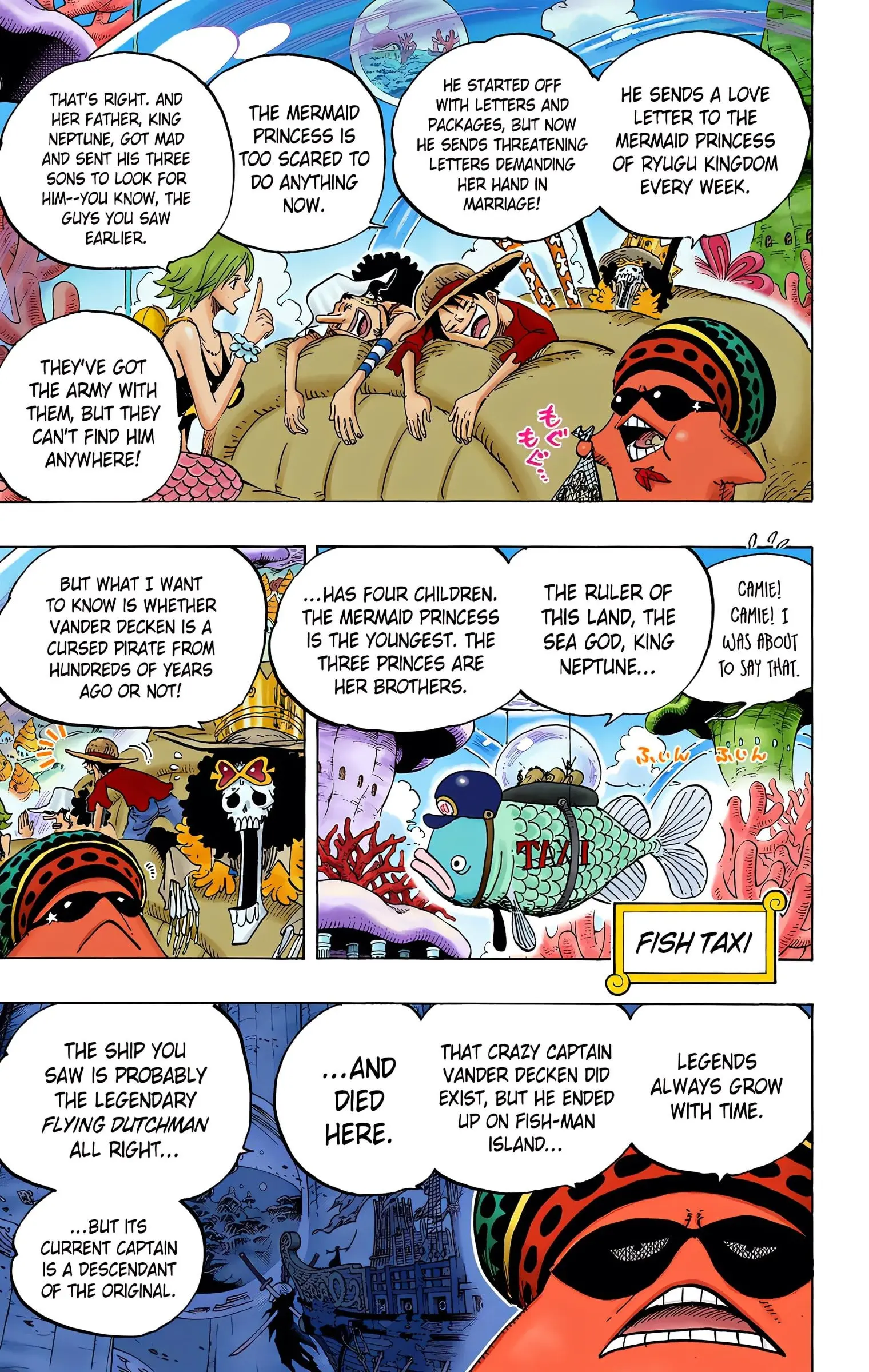 One Piece Colored, chapter 610, page 11