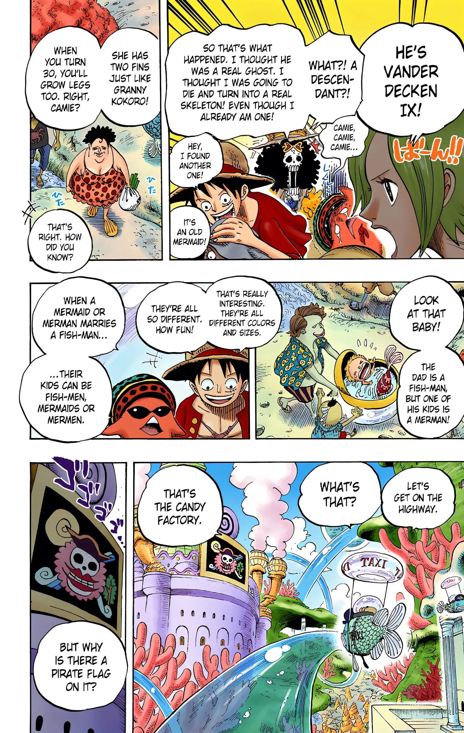 One Piece Colored, chapter 610, page 12