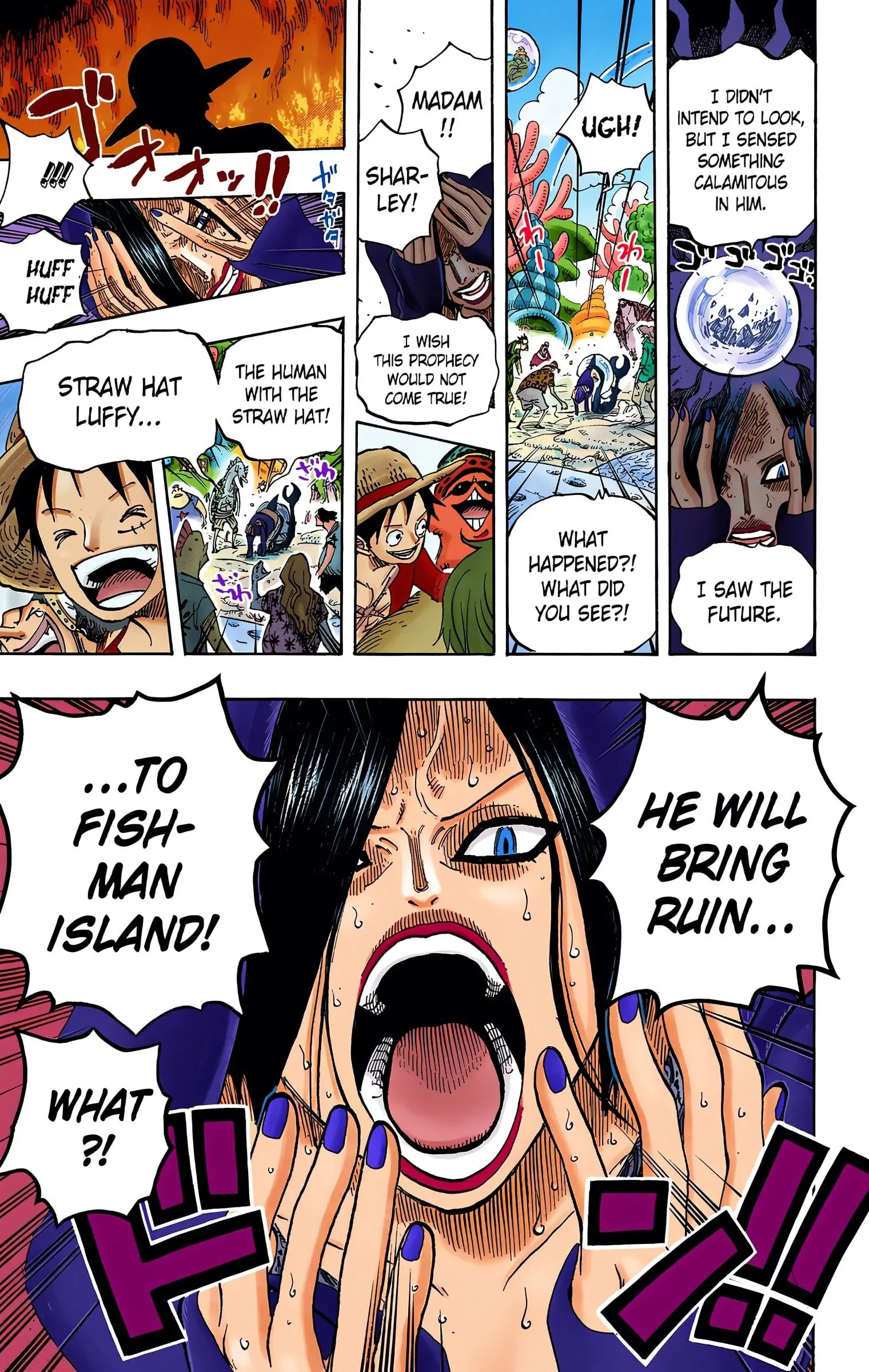 One Piece Colored, chapter 610, page 15