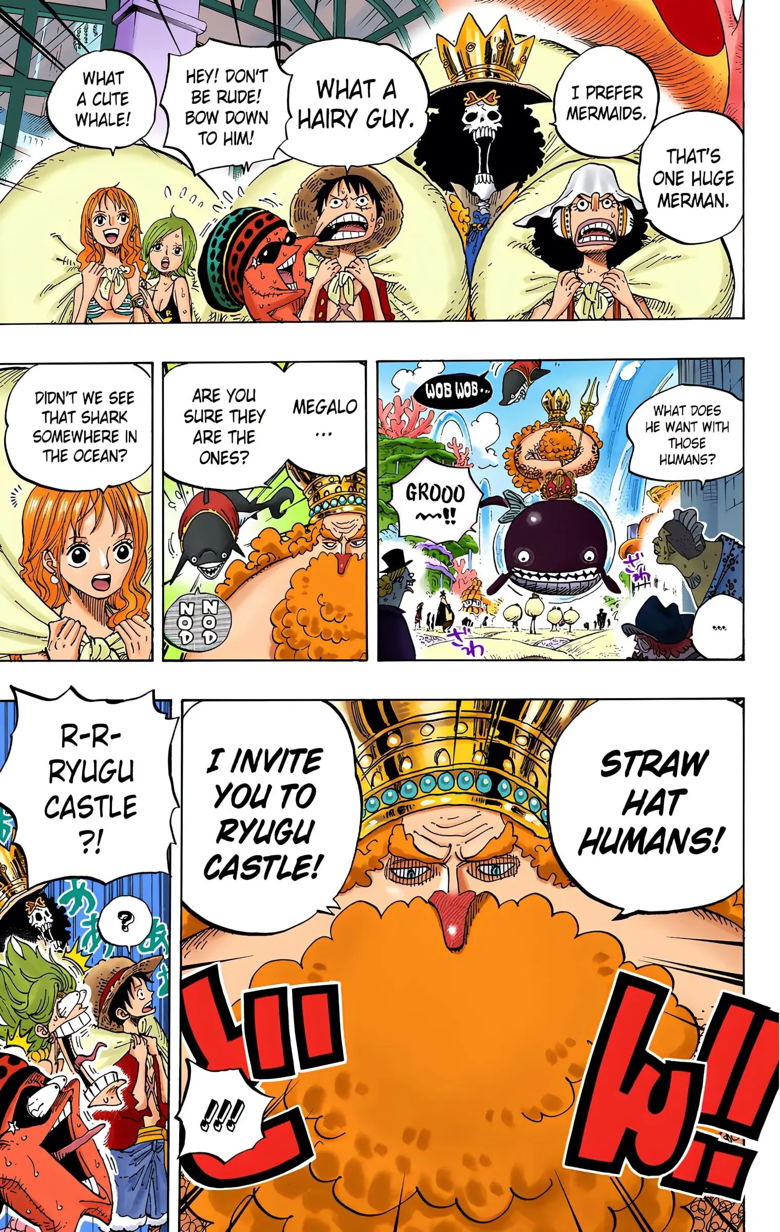 One Piece Colored, chapter 611, page 10