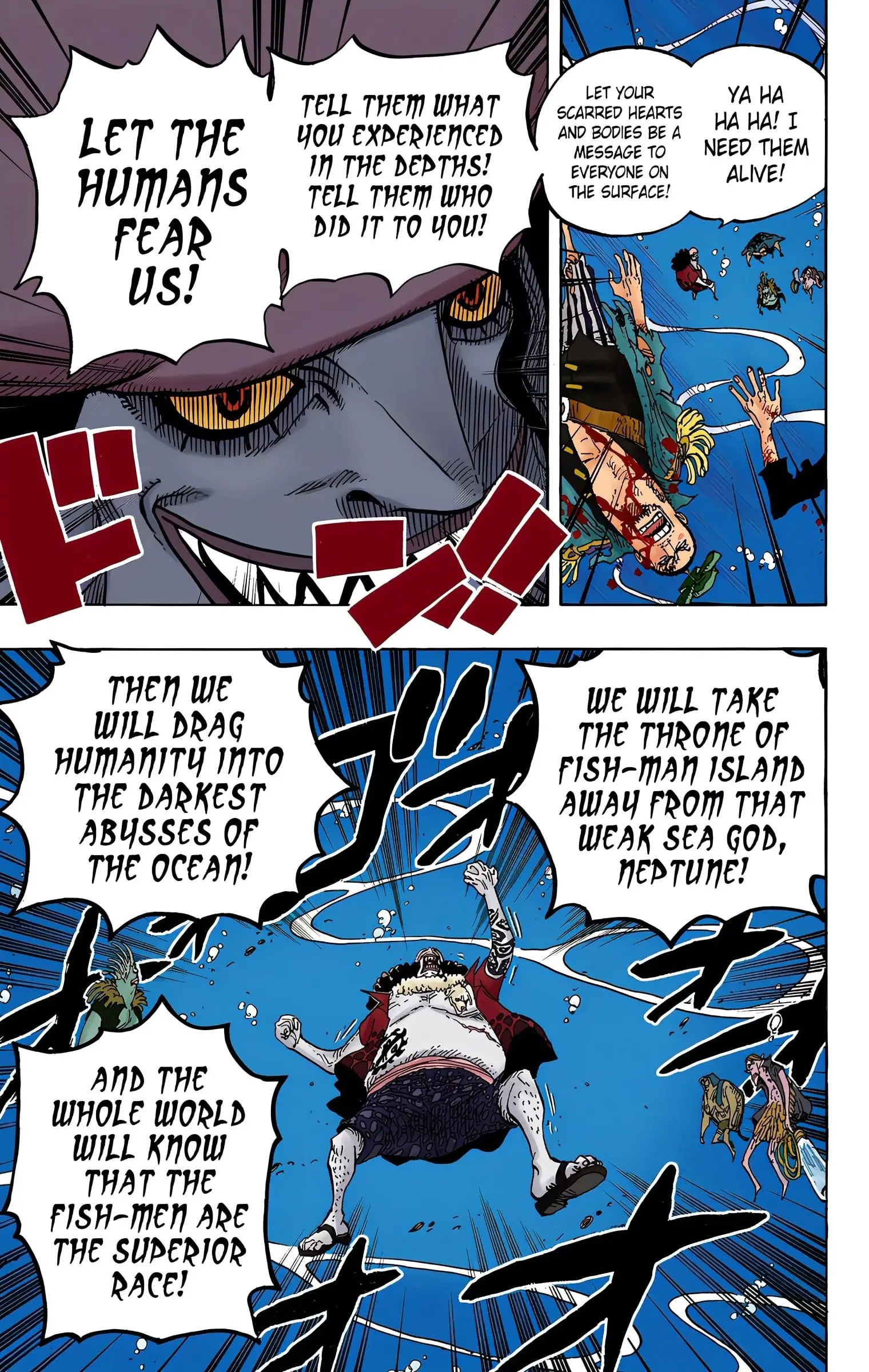 One Piece Colored, chapter 611, page 16