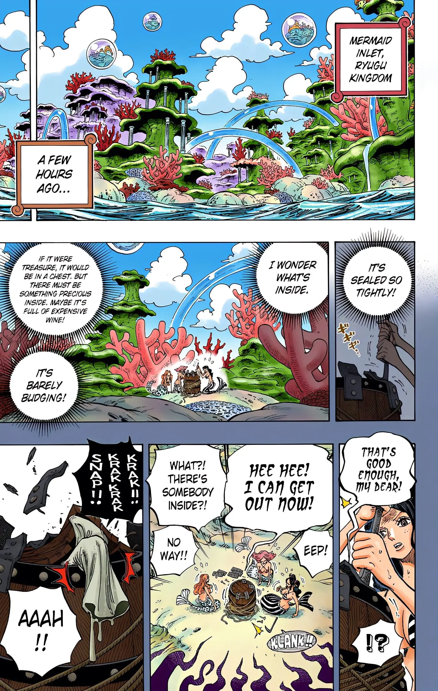 One Piece Colored, chapter 612, page 3