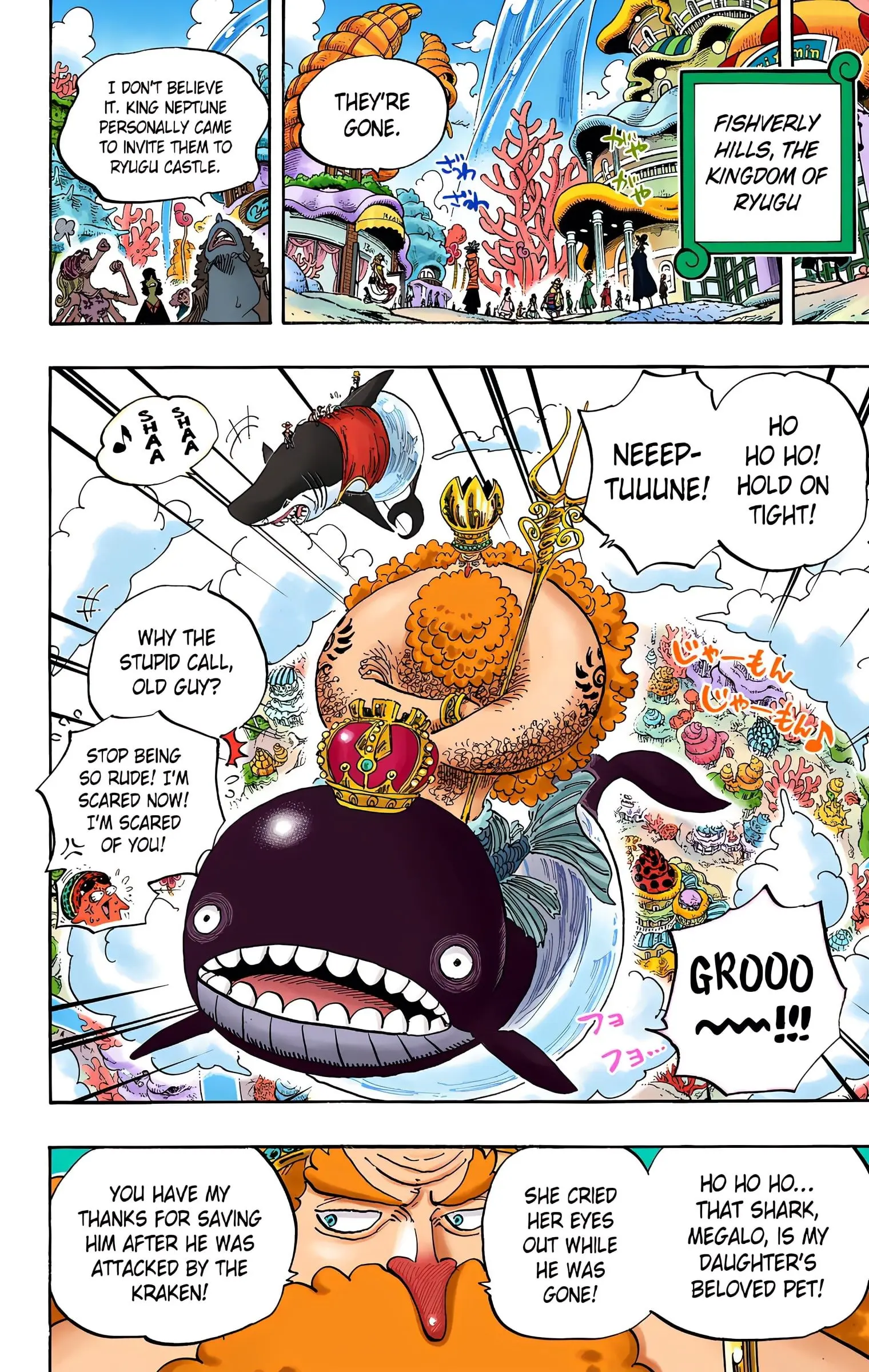 One Piece Colored, chapter 612, page 8