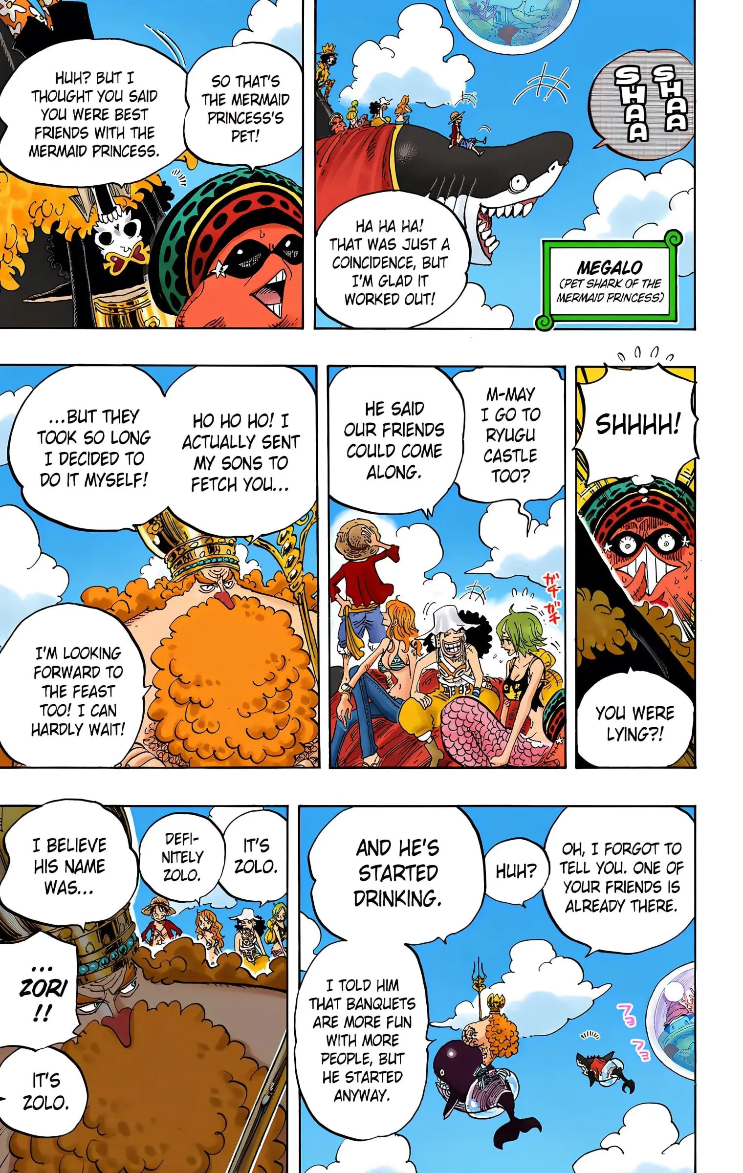 One Piece Colored, chapter 612, page 9