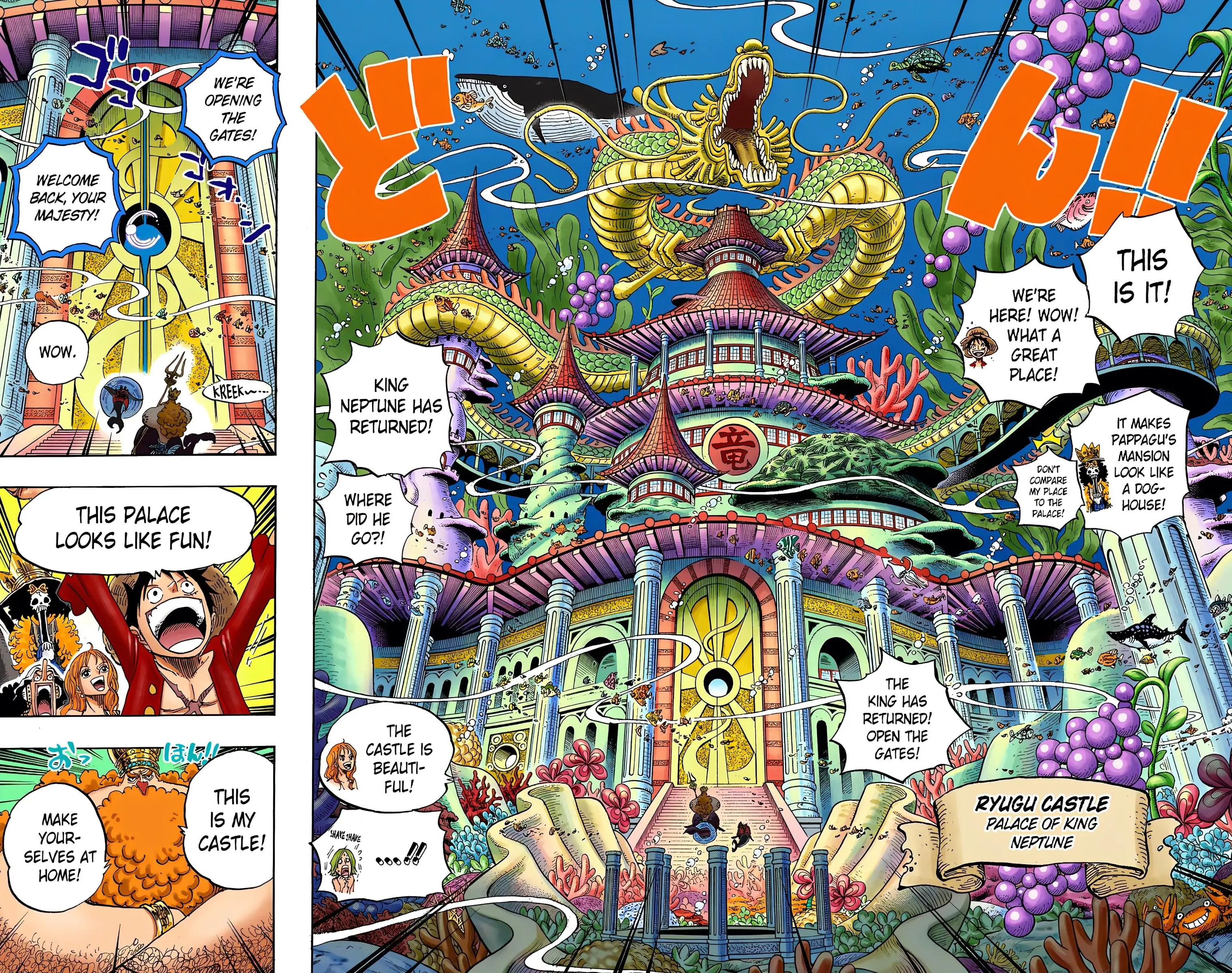 One Piece Colored, chapter 612, page 12