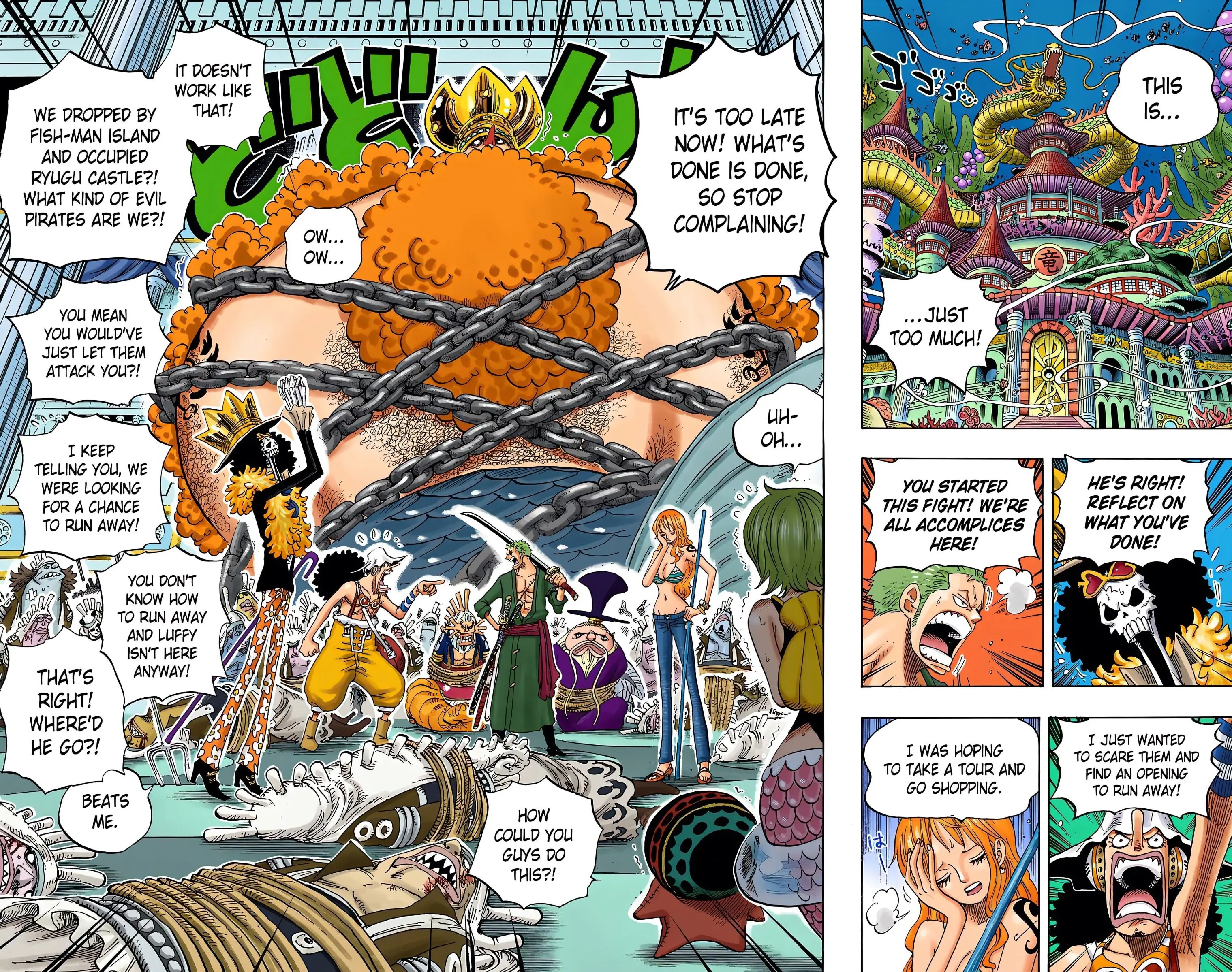 One Piece Colored, chapter 614, page 2