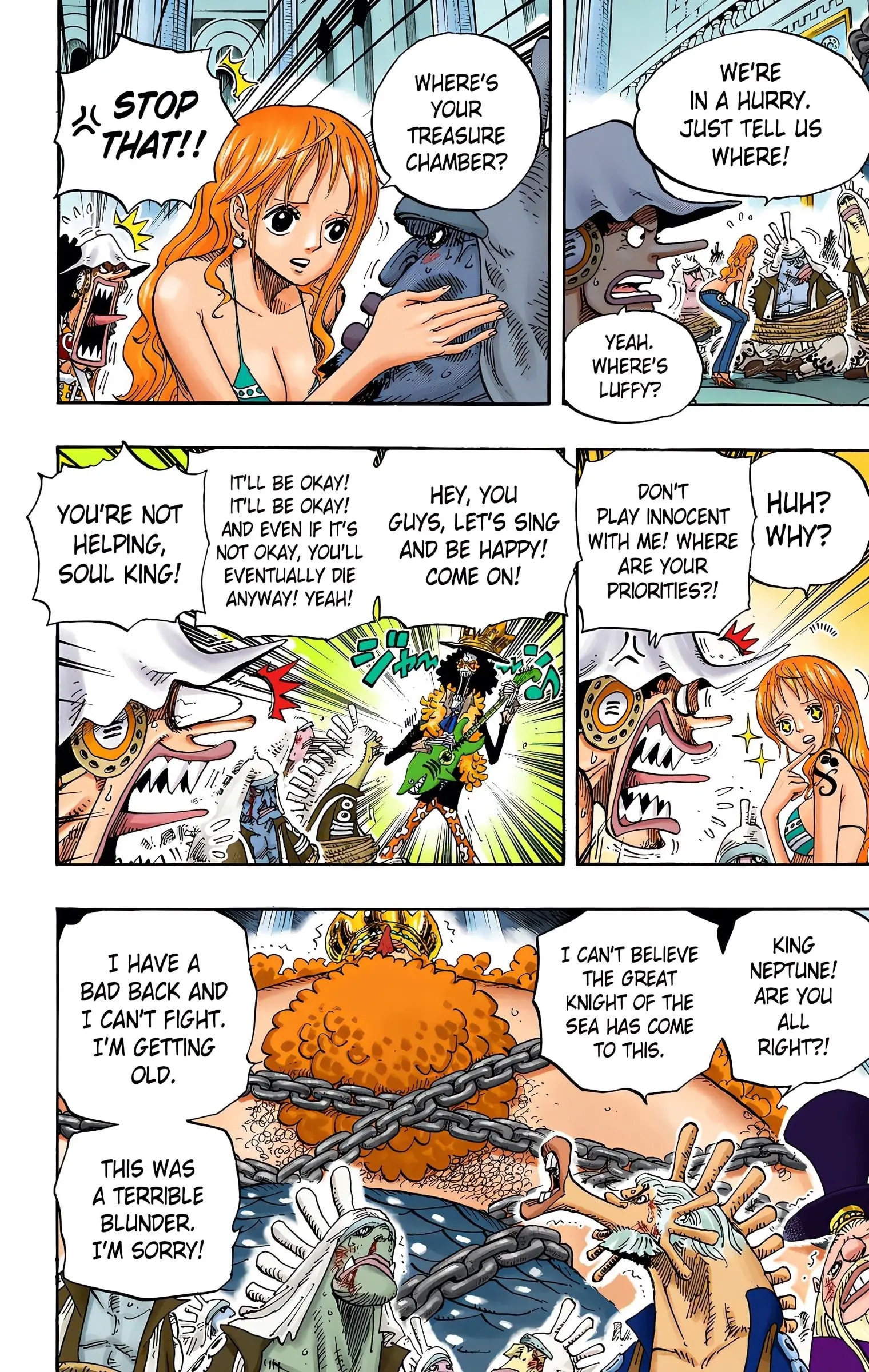 One Piece Colored, chapter 614, page 3